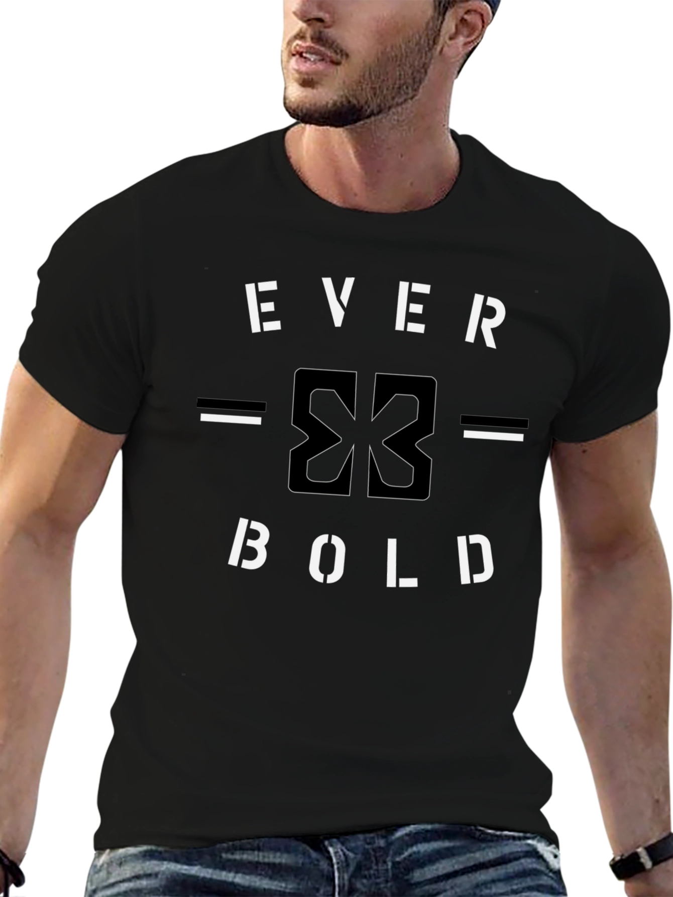 Ever Bold Graphic Tee - Black