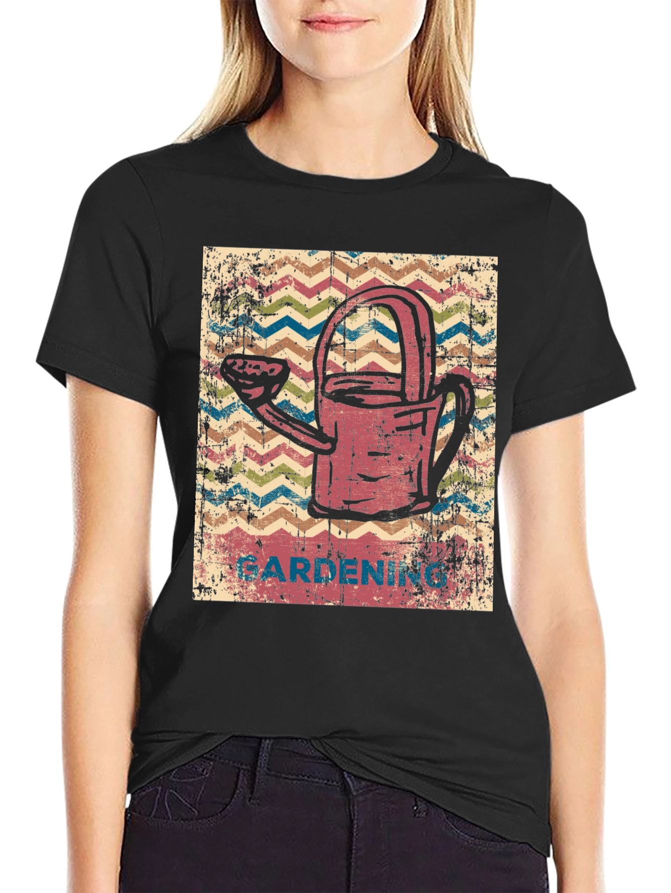 Gardening Retro Style Graphic T-Shirt