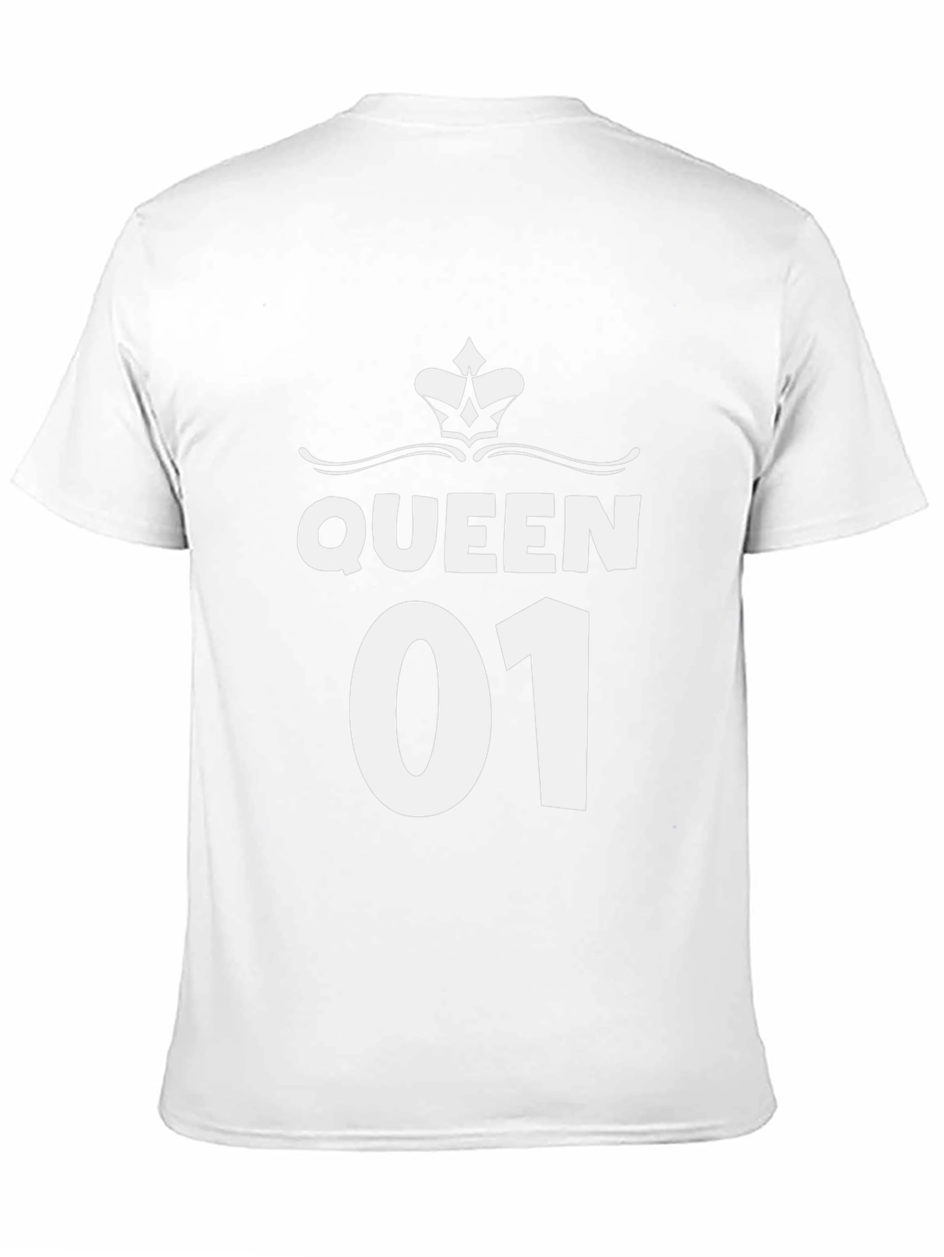 Queen 01 Graphic T-Shirt - Stylish Couple Apparel