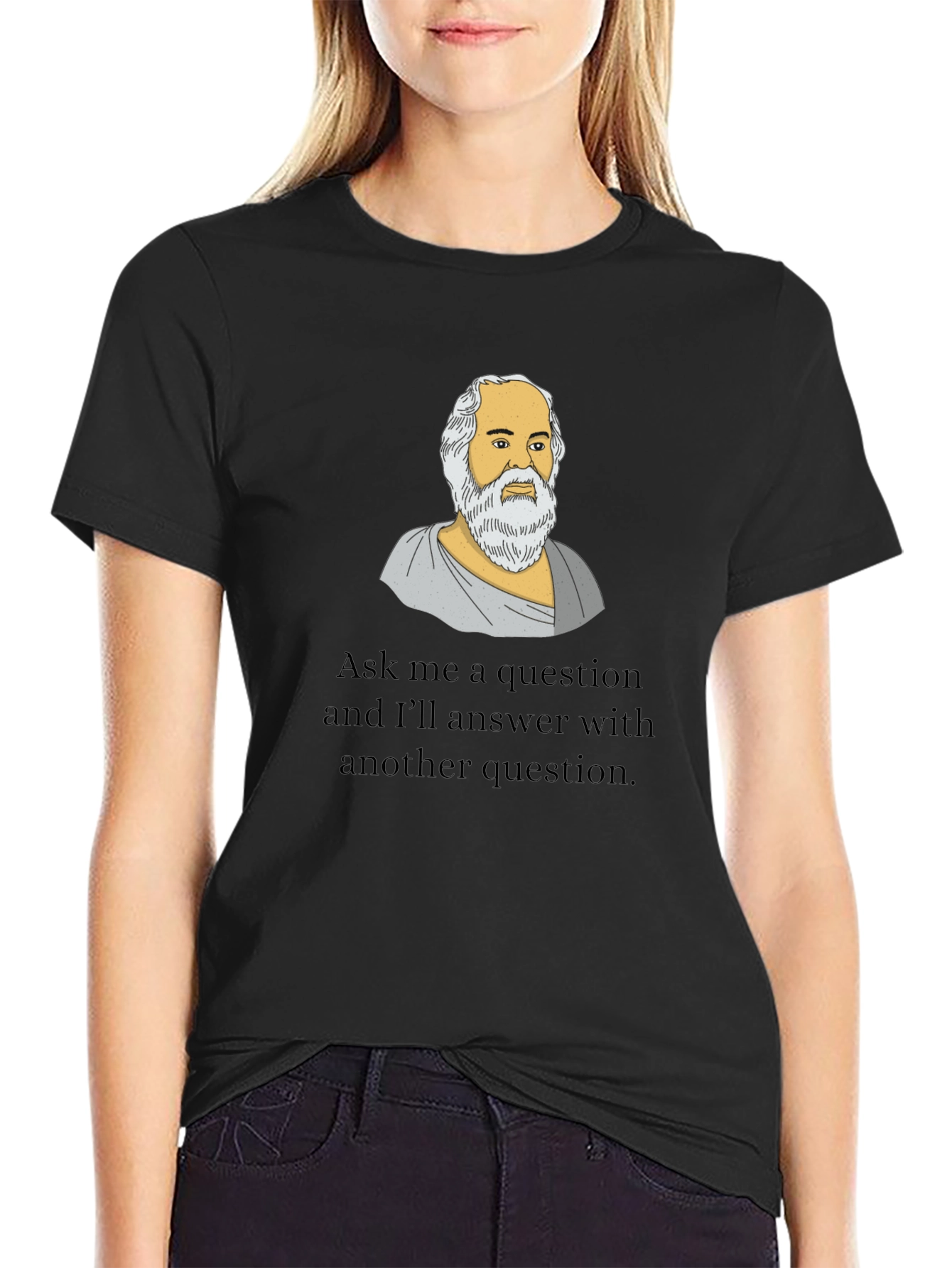 Socrates Question T-Shirt - Philosophy Gift