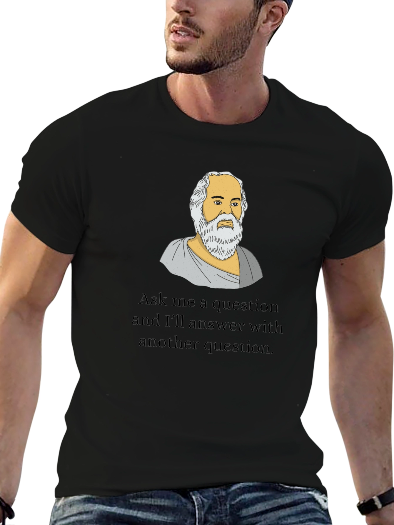 Socrates Question T-Shirt - Philosophy Gift
