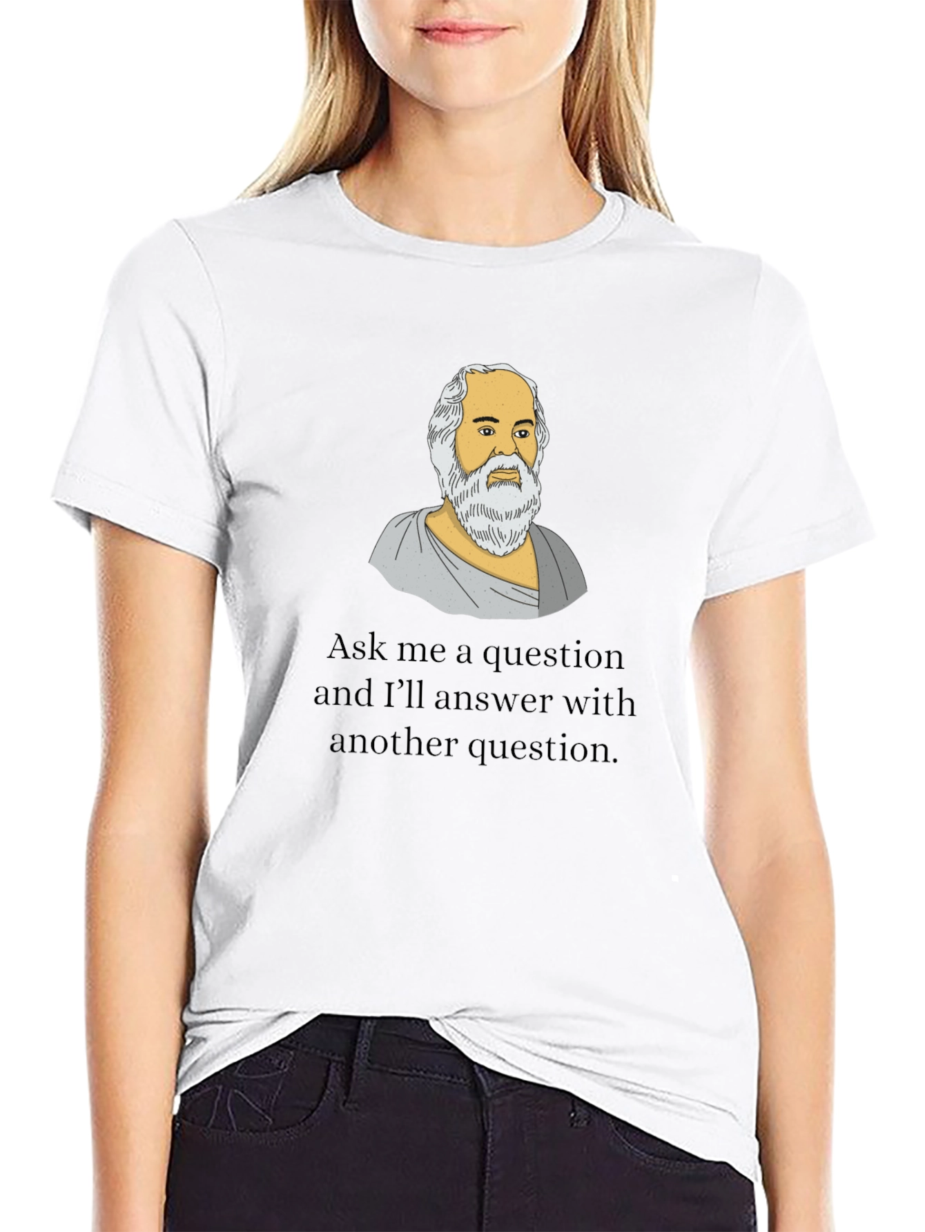 Socrates Question T-Shirt - Philosophy Gift