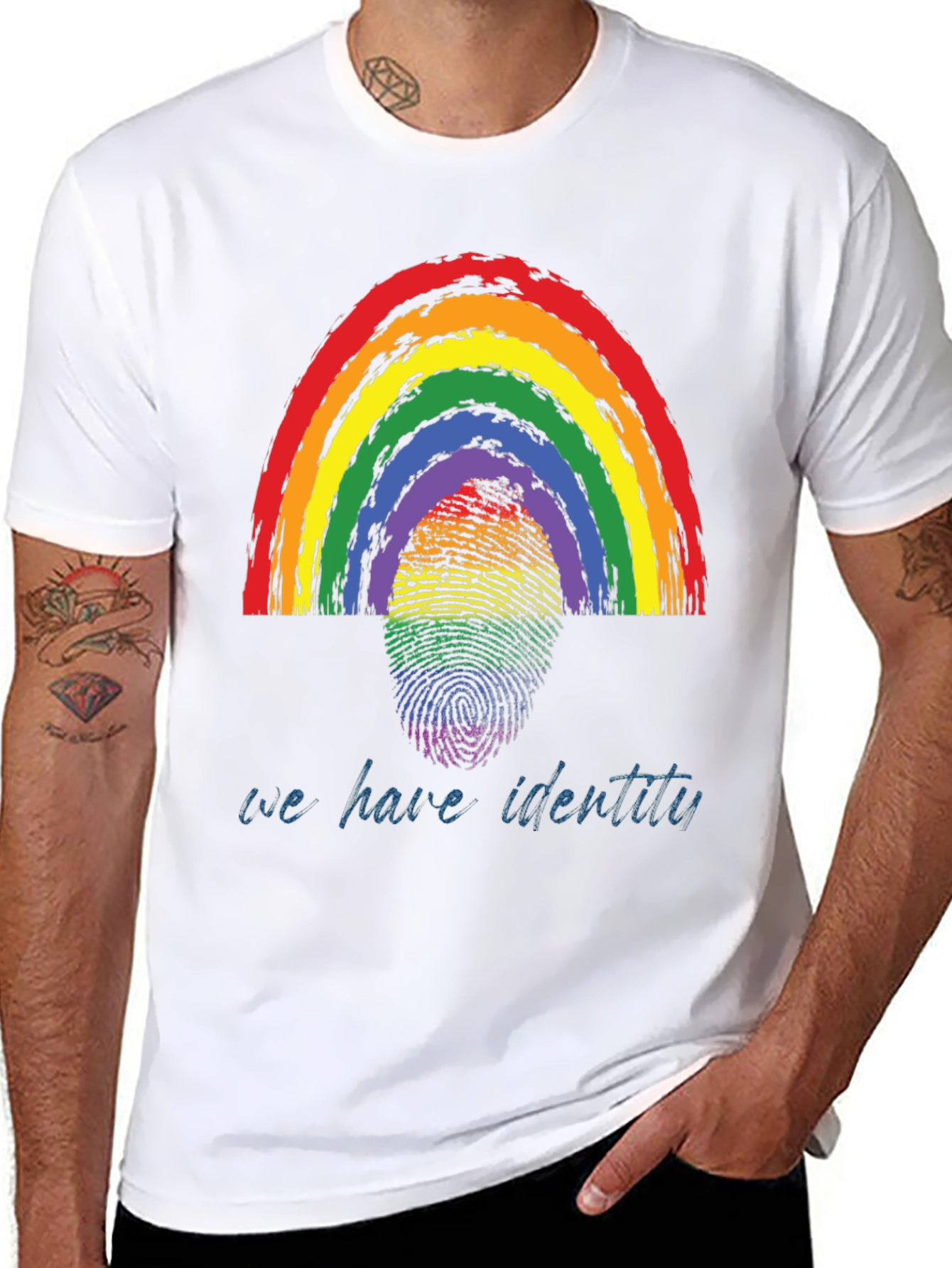 LGBTQ+ Rainbow Identity T-Shirt