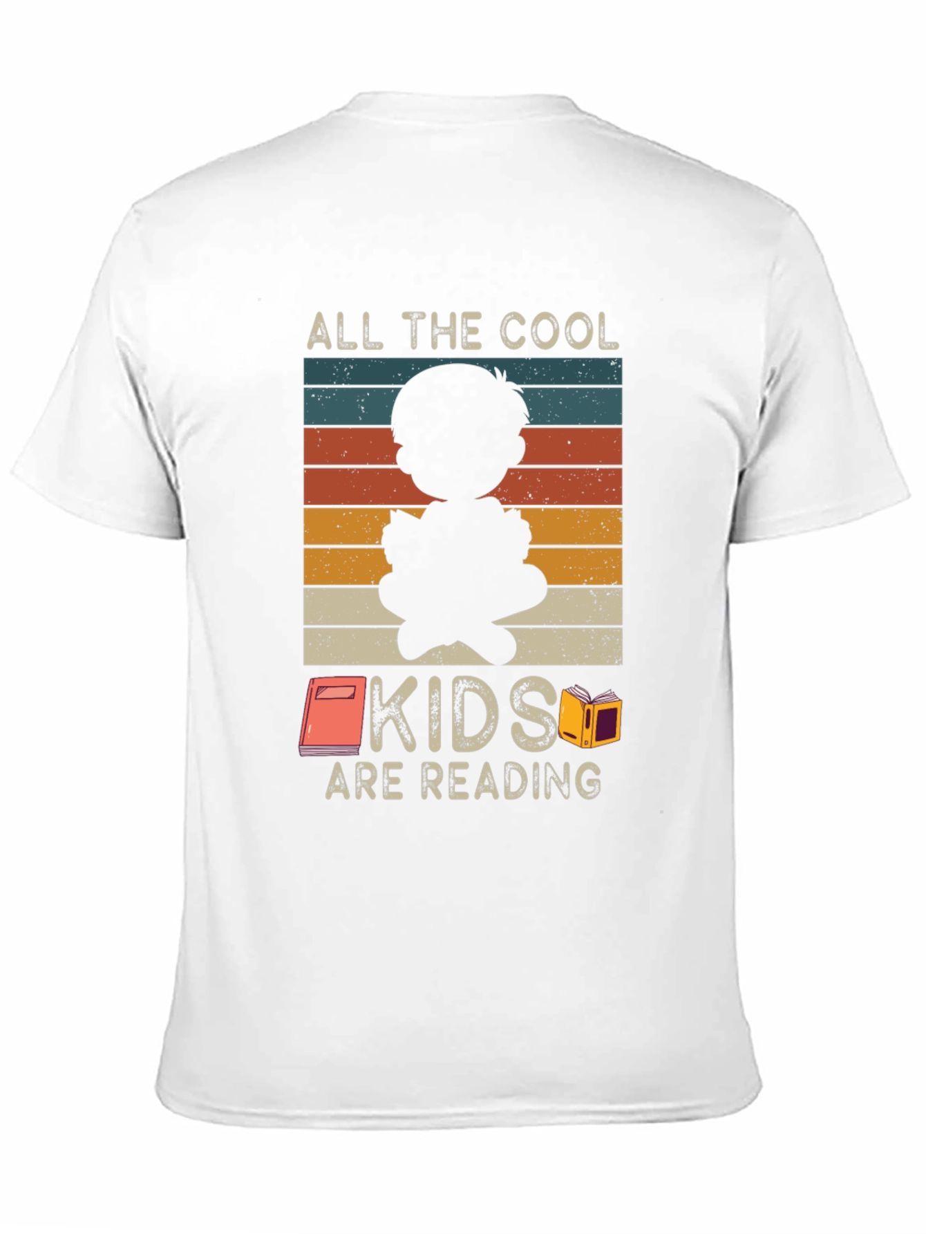 Cool Kids Reading T-Shirt: Retro Style Graphic Tee