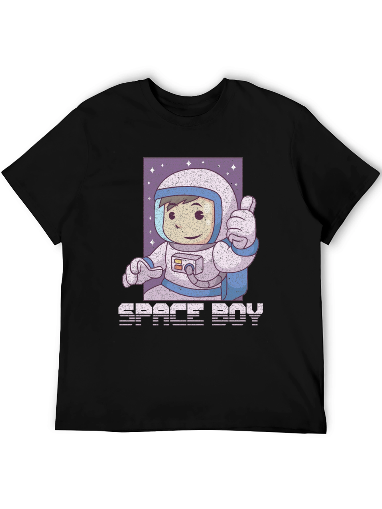 Space Boy Graphic T-Shirt - Astronaut Design