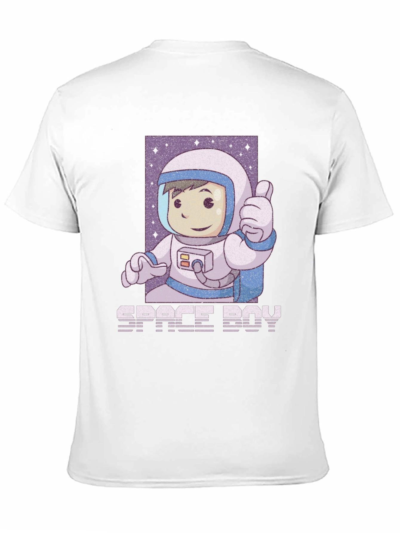 Space Boy Graphic T-Shirt - Astronaut Design