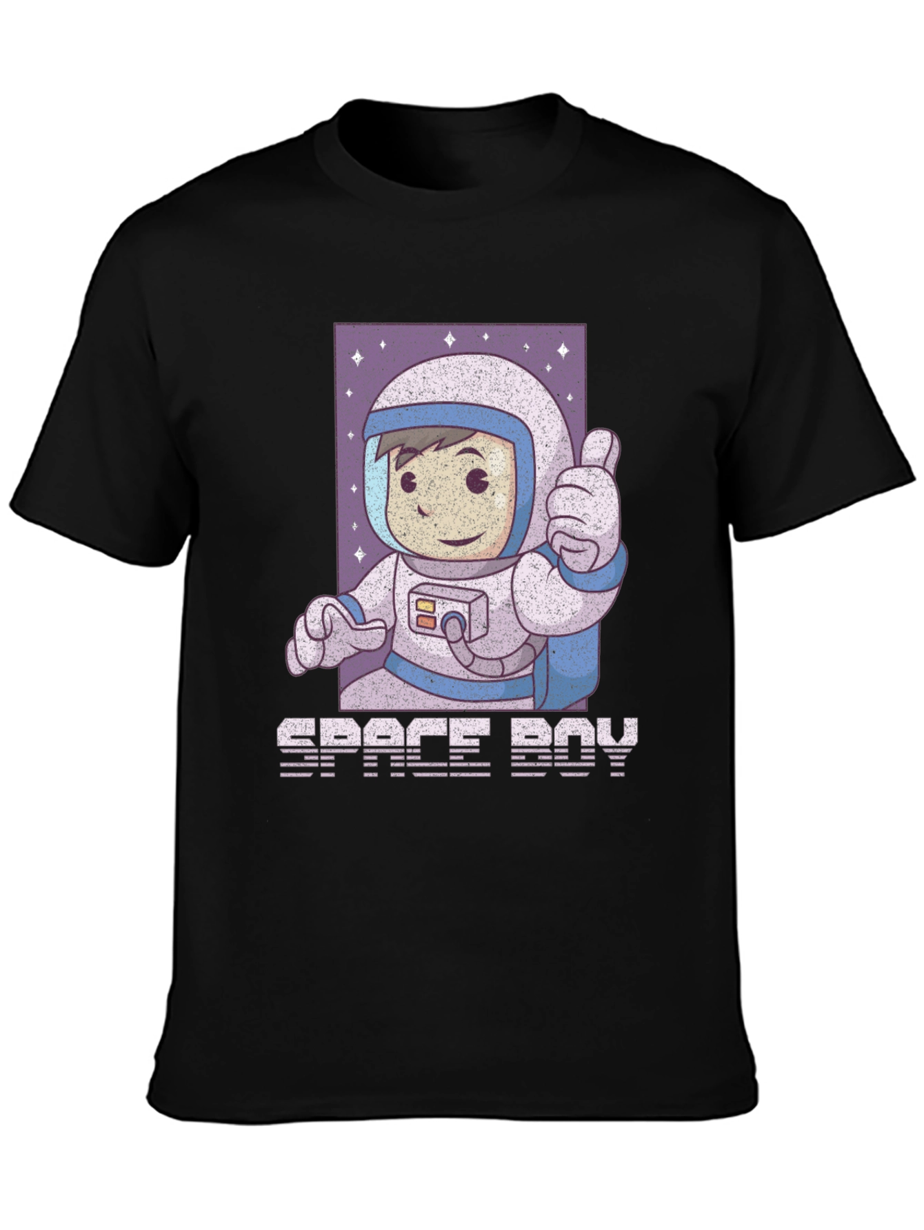 Space Boy Graphic T-Shirt - Astronaut Design