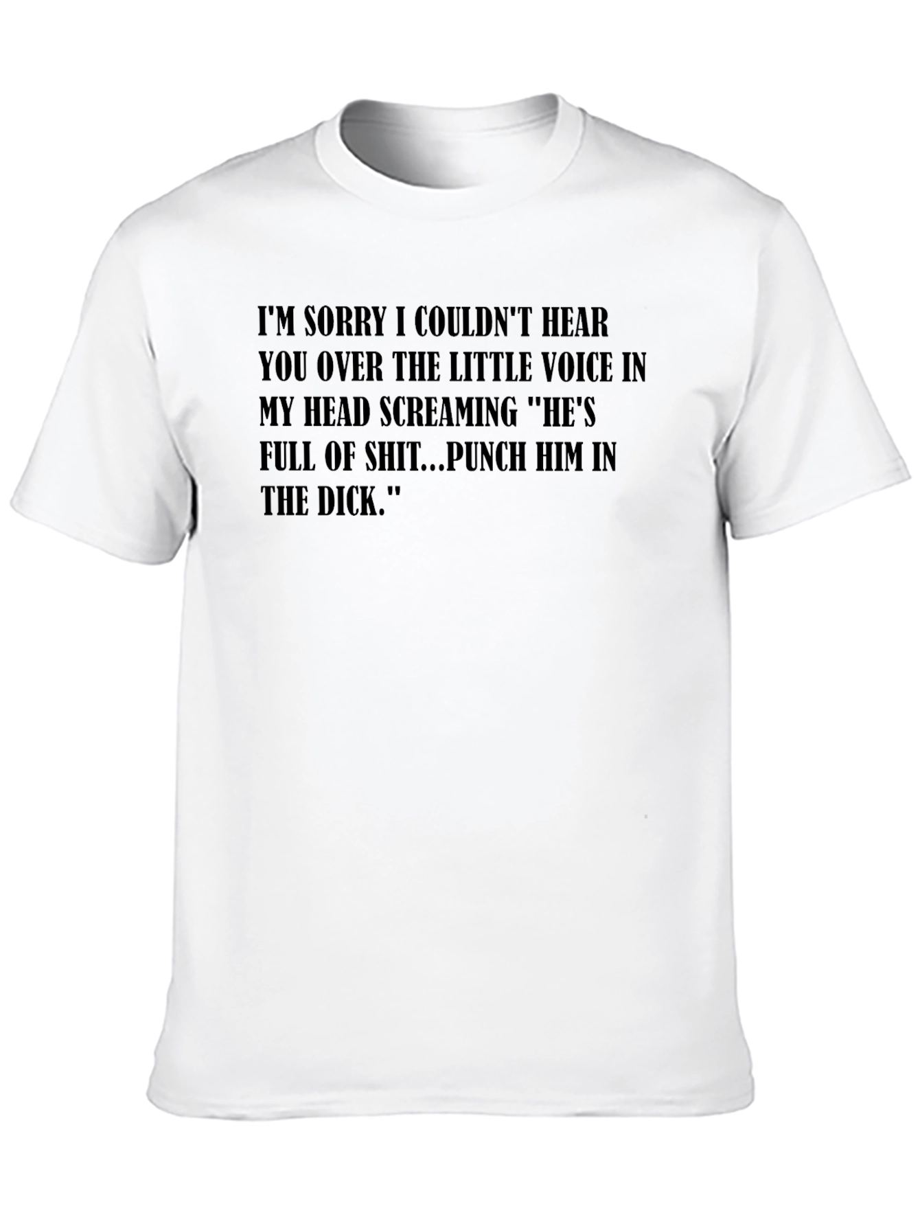 Sarcastic Graphic Tee: Punch Him!