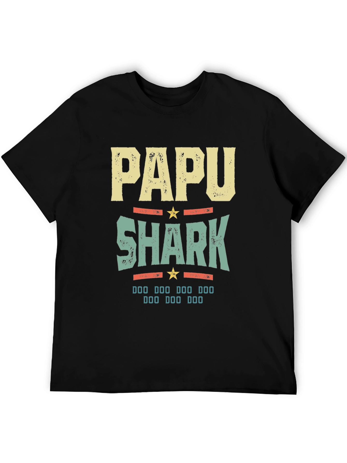 PAPA SHARK T-Shirt - Fun Dad Tee