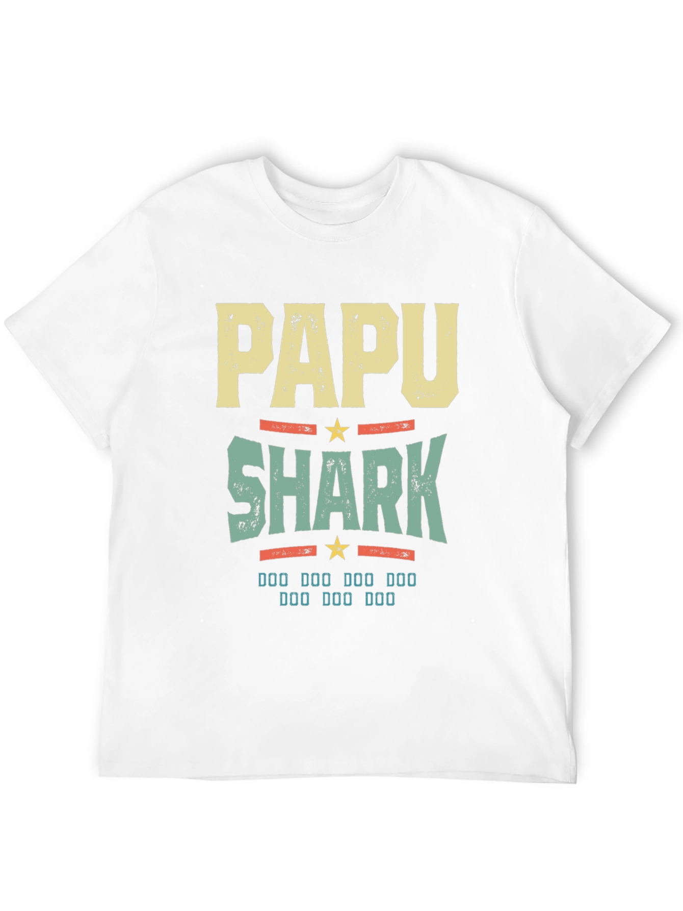 PAPA SHARK T-Shirt - Fun Dad Tee