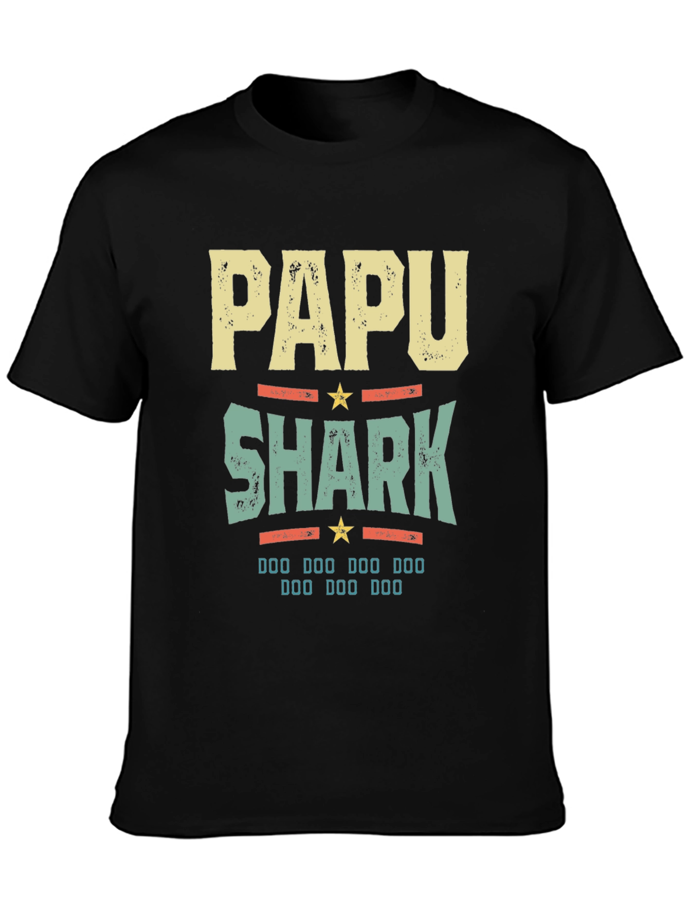 PAPA SHARK T-Shirt - Fun Dad Tee