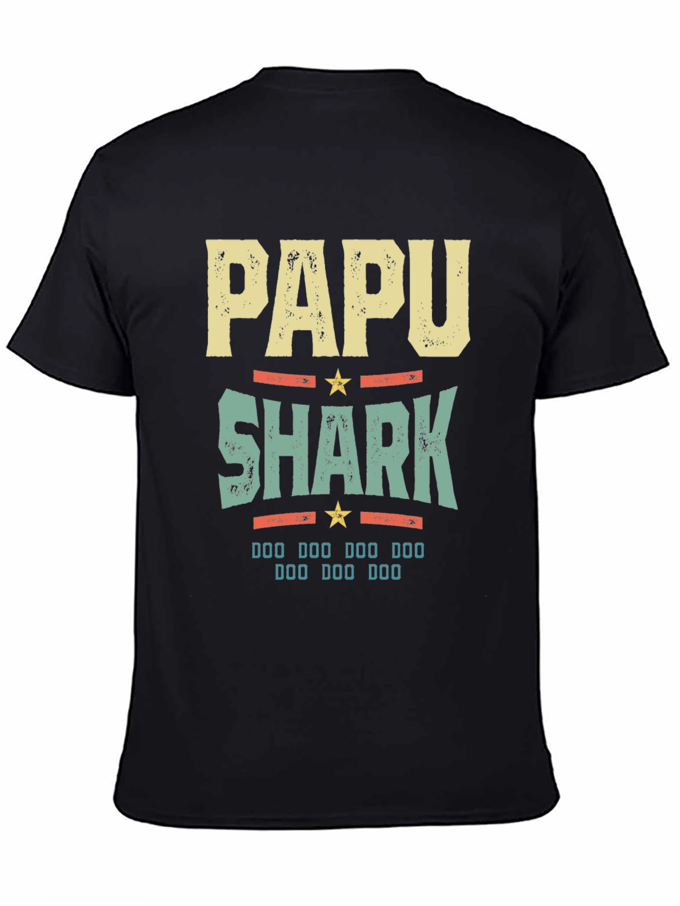 PAPA SHARK T-Shirt - Fun Dad Tee