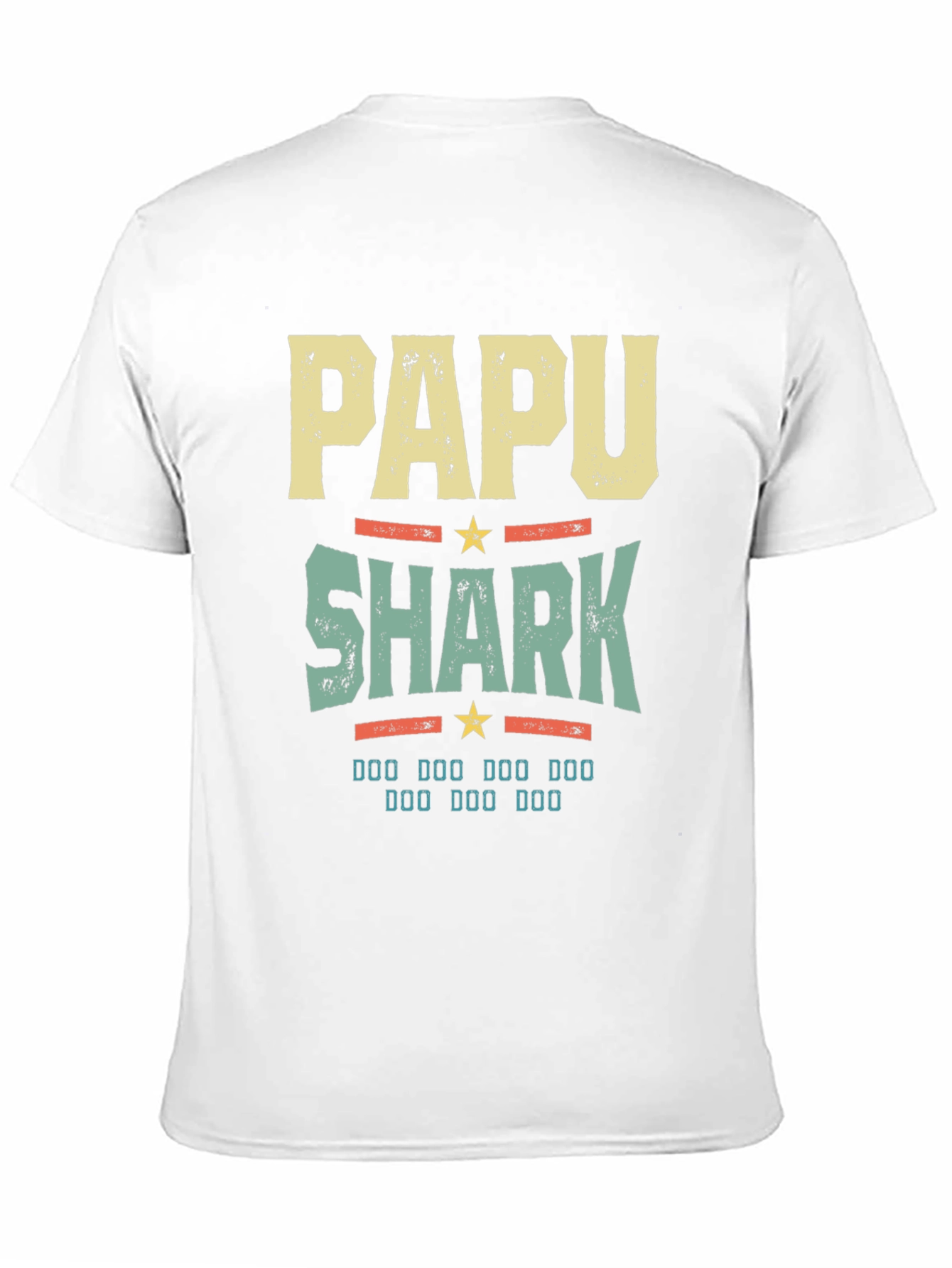 PAPA SHARK T-Shirt - Fun Dad Tee