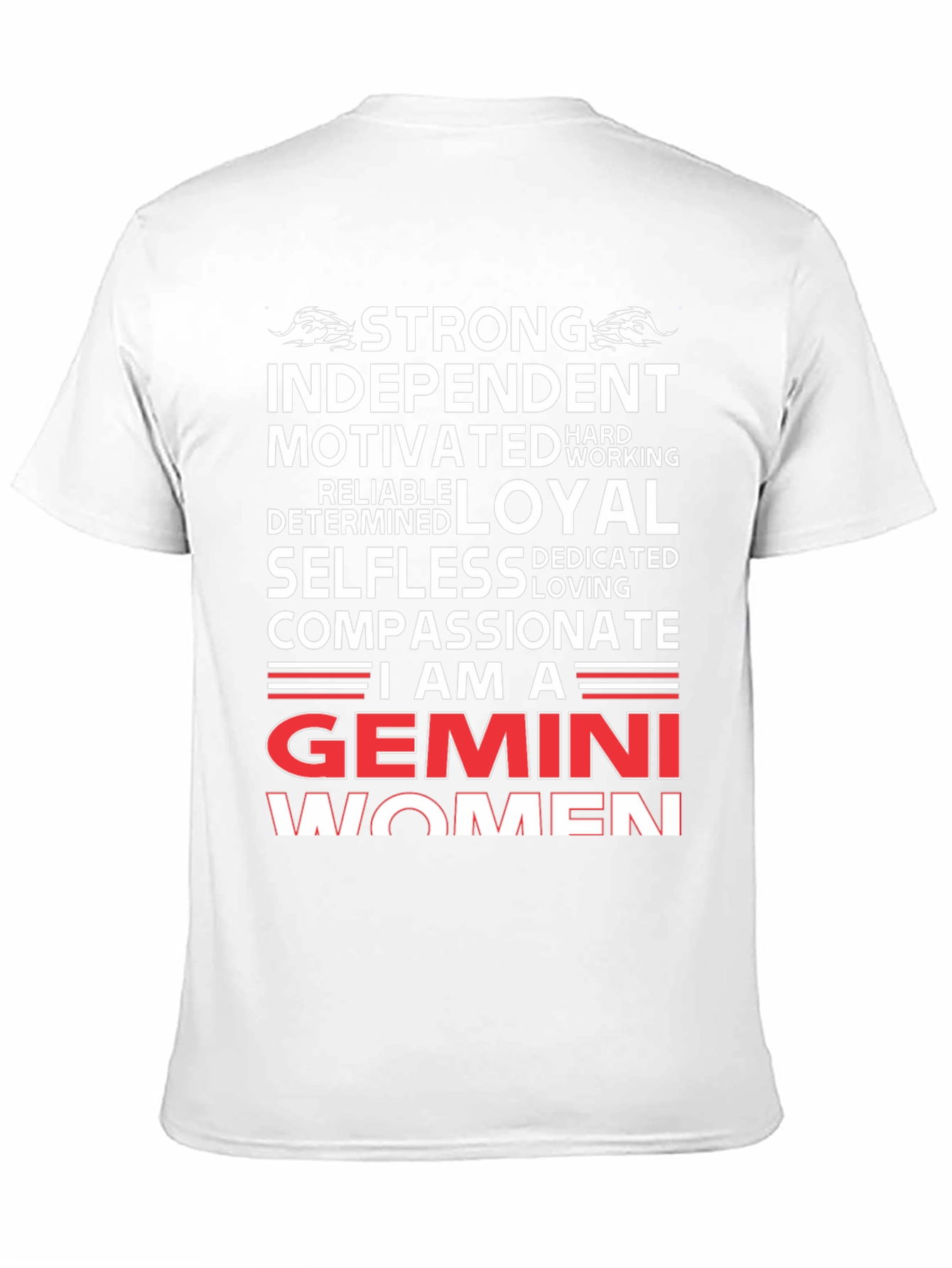 Gemini Womens Zodiac Sign T-Shirt