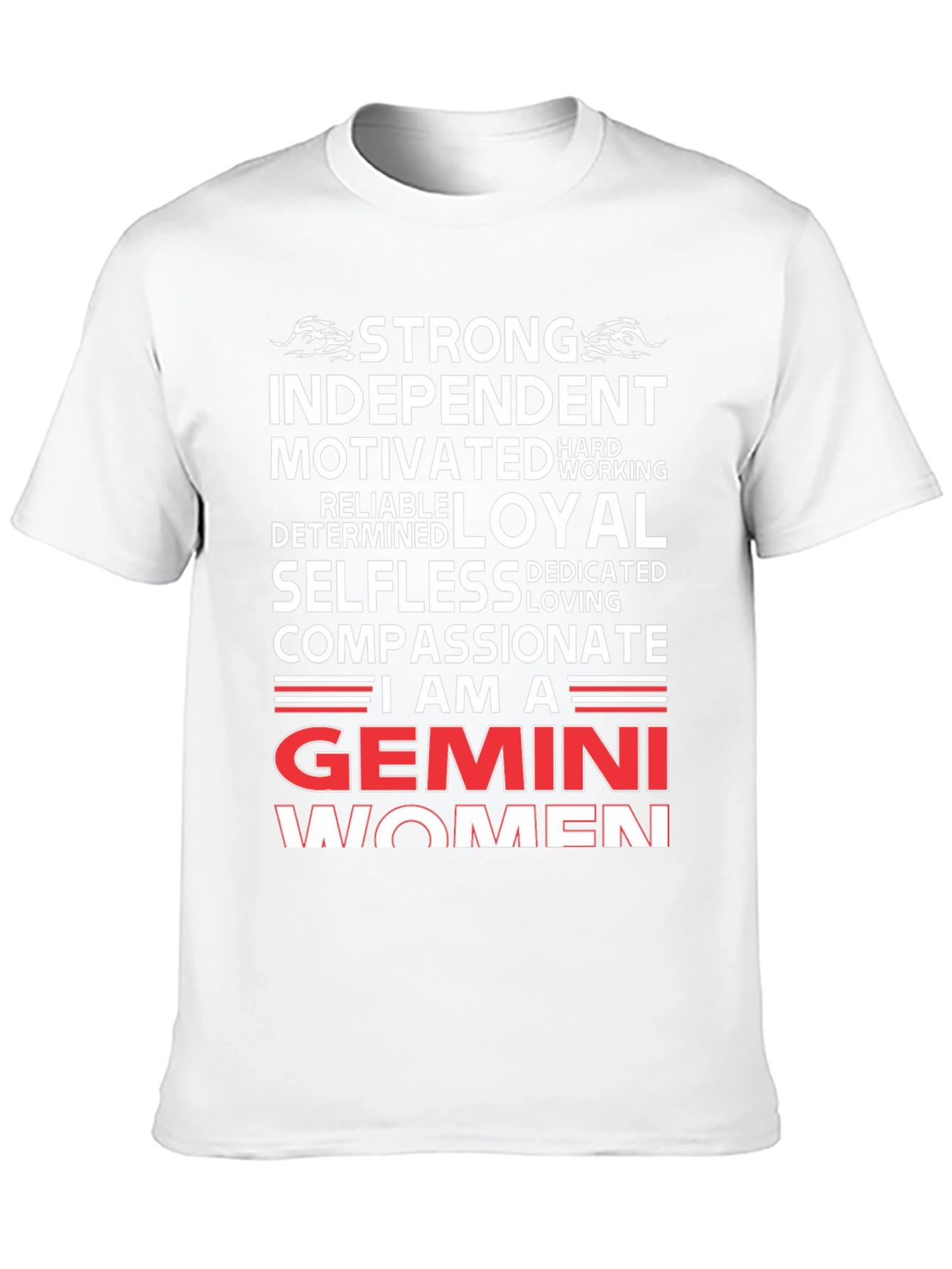 Gemini Womens Zodiac Sign T-Shirt