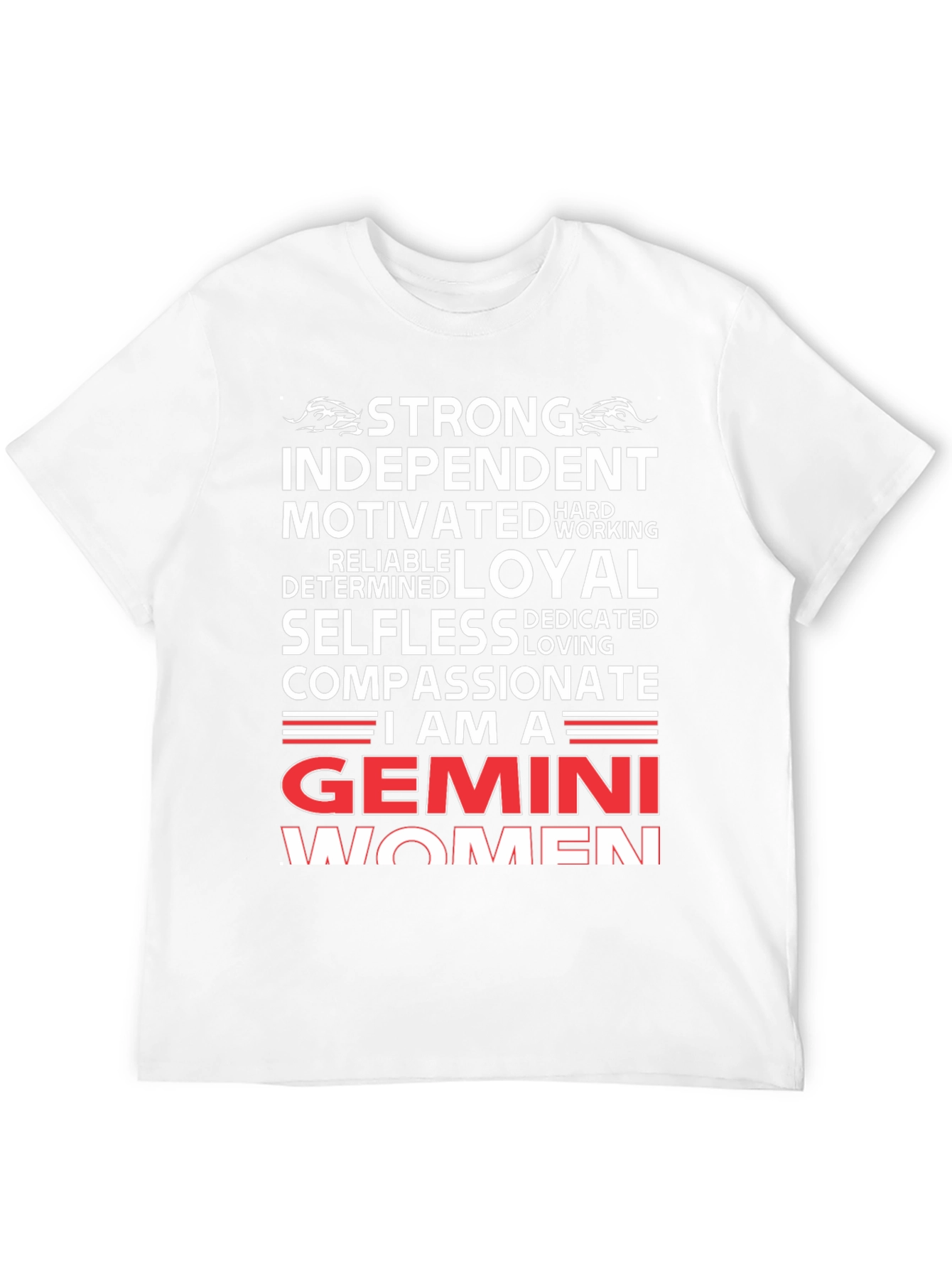 Gemini Womens Zodiac Sign T-Shirt