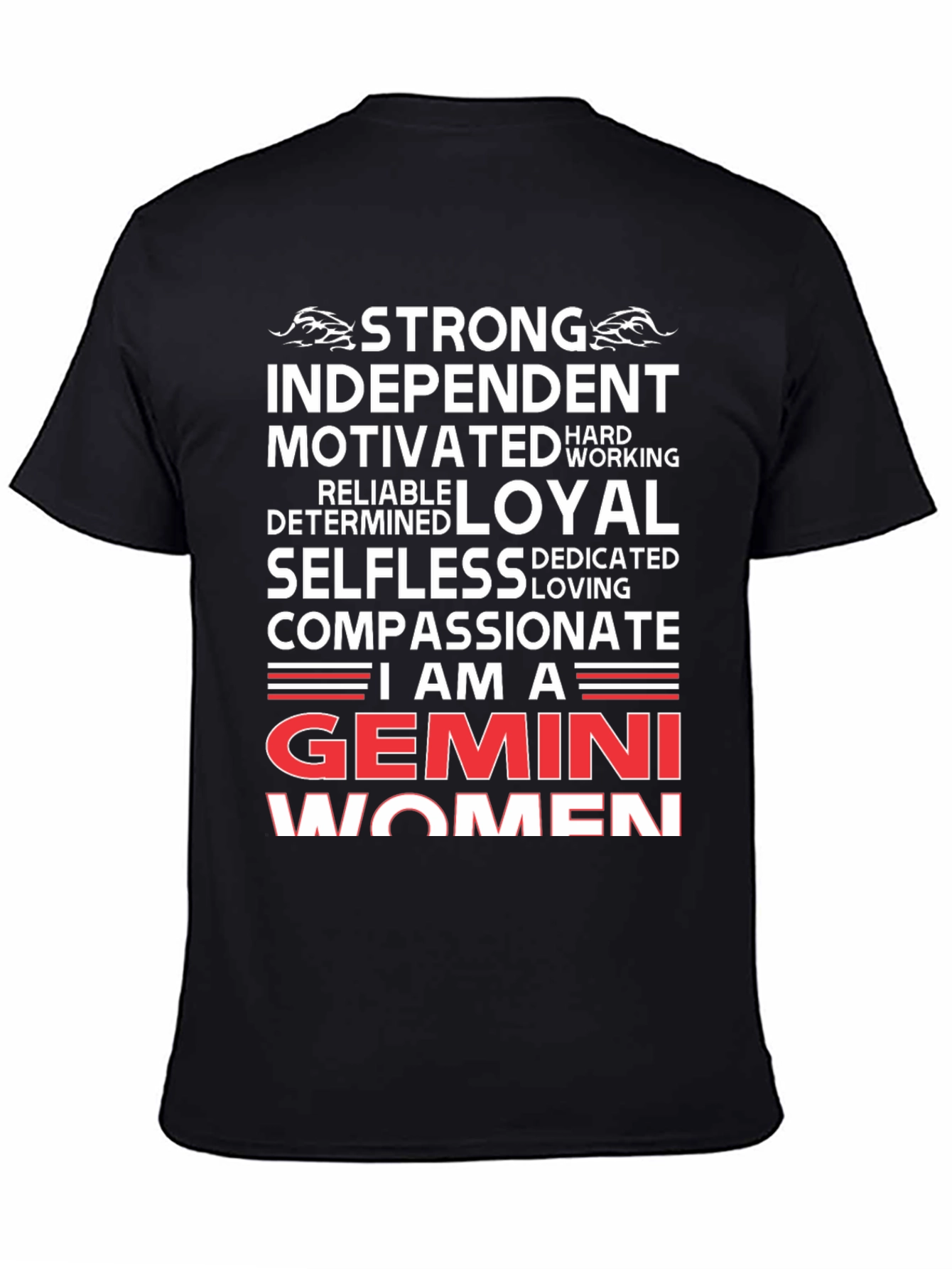 Gemini Womens Zodiac Sign T-Shirt