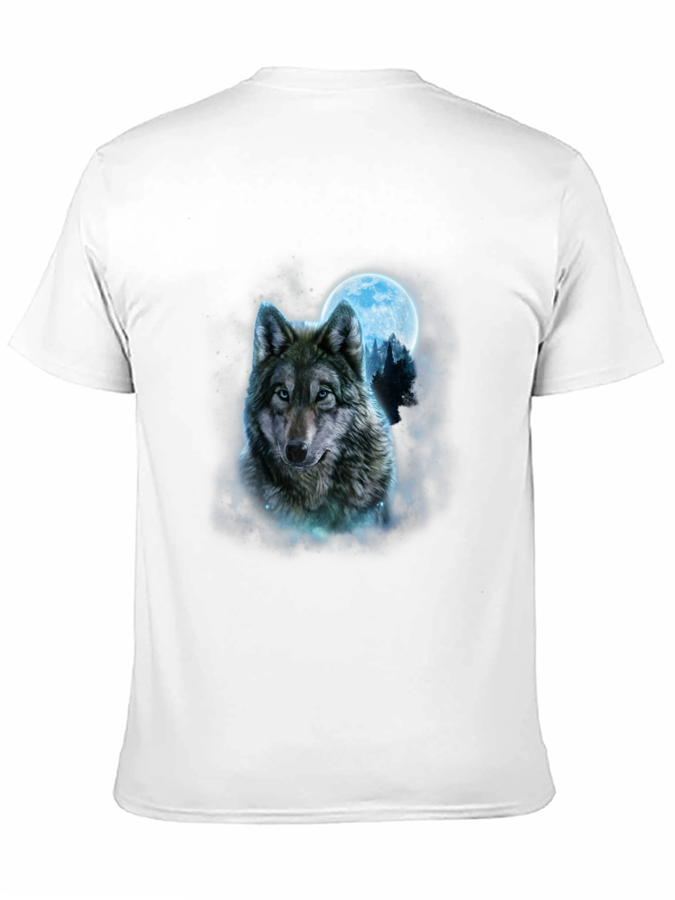 Wolf Moon Graphic Tee - Black