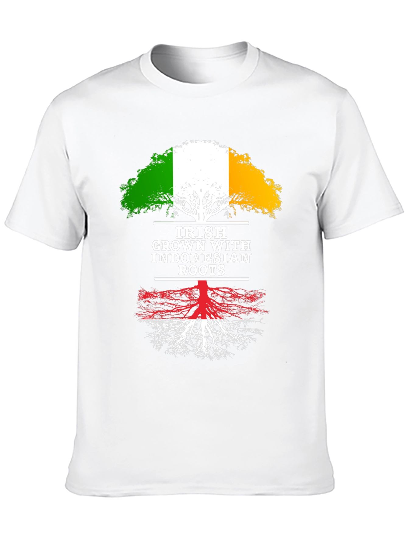 Irish Grown Indonesian Roots T-Shirt