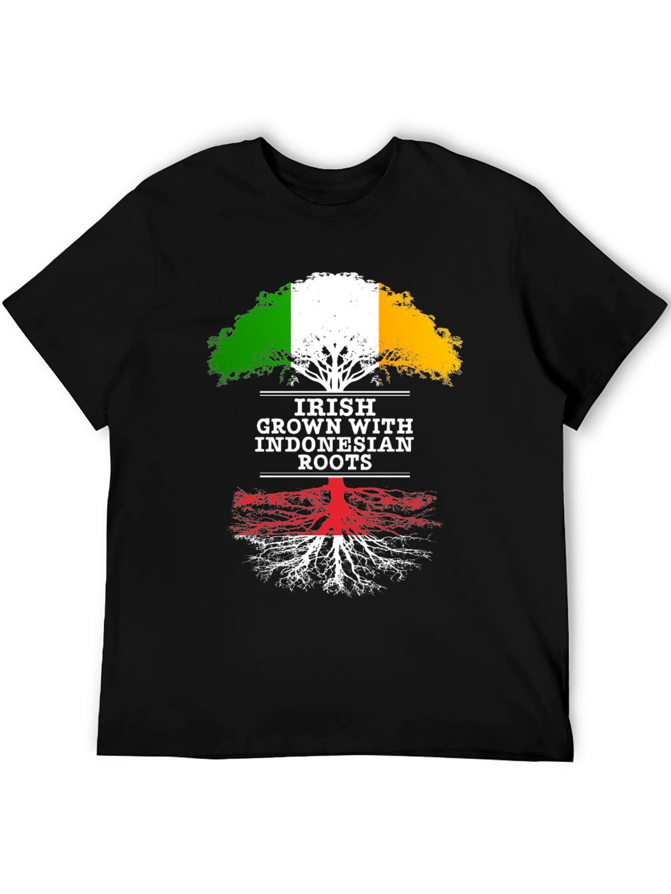 Irish Grown Indonesian Roots T-Shirt