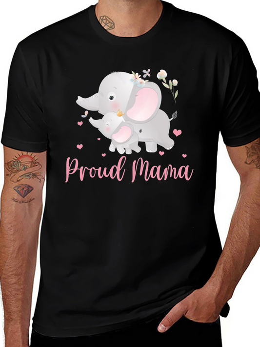 Proud Mama Elephant T-Shirt