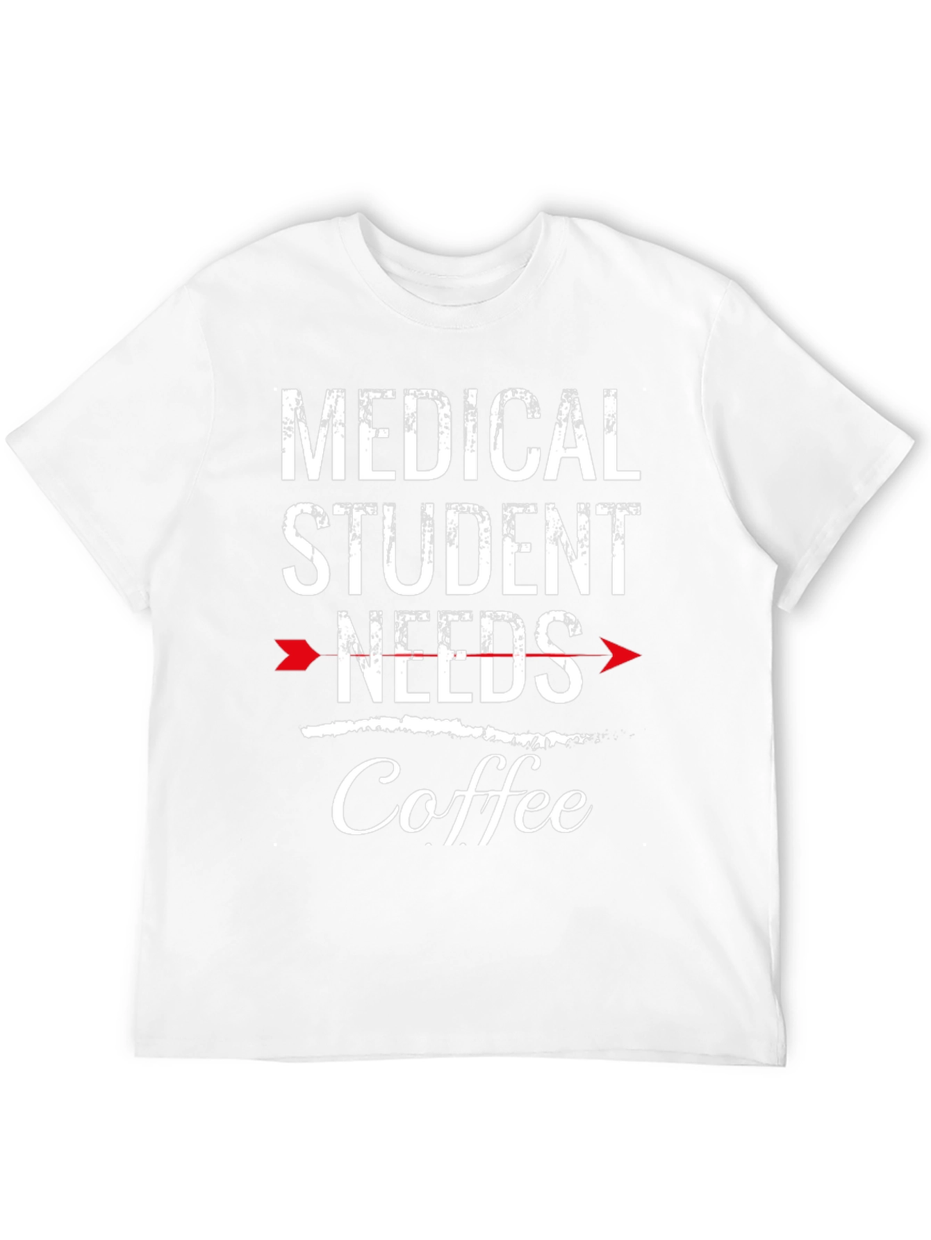 Medical Student Needs Coffee T-Shirt - Black