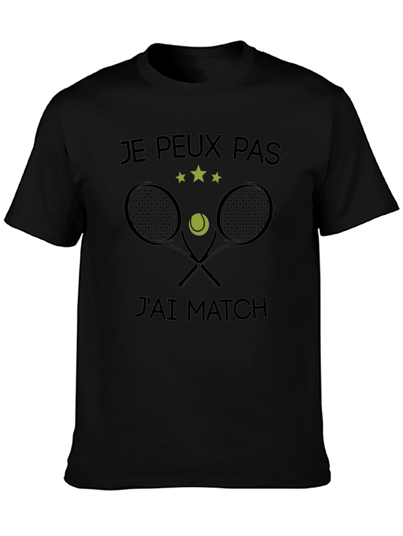 Je Peux Pas Jai Match Tennis T-Shirt