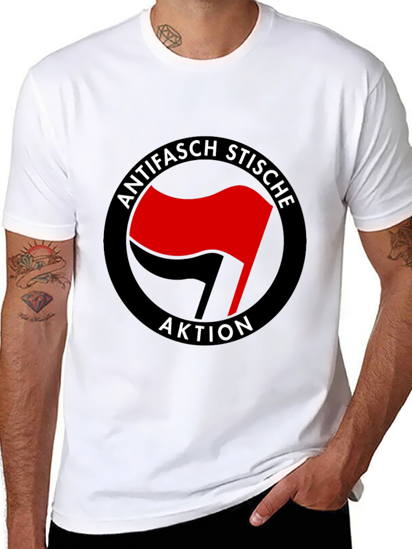 Antifaschistische Aktion T-Shirt