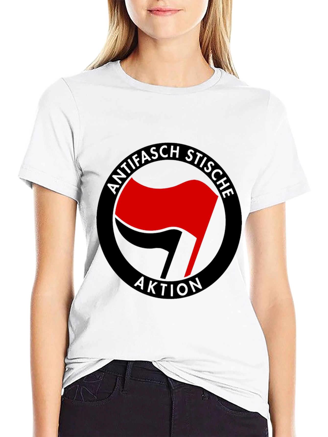 Antifaschistische Aktion T-Shirt