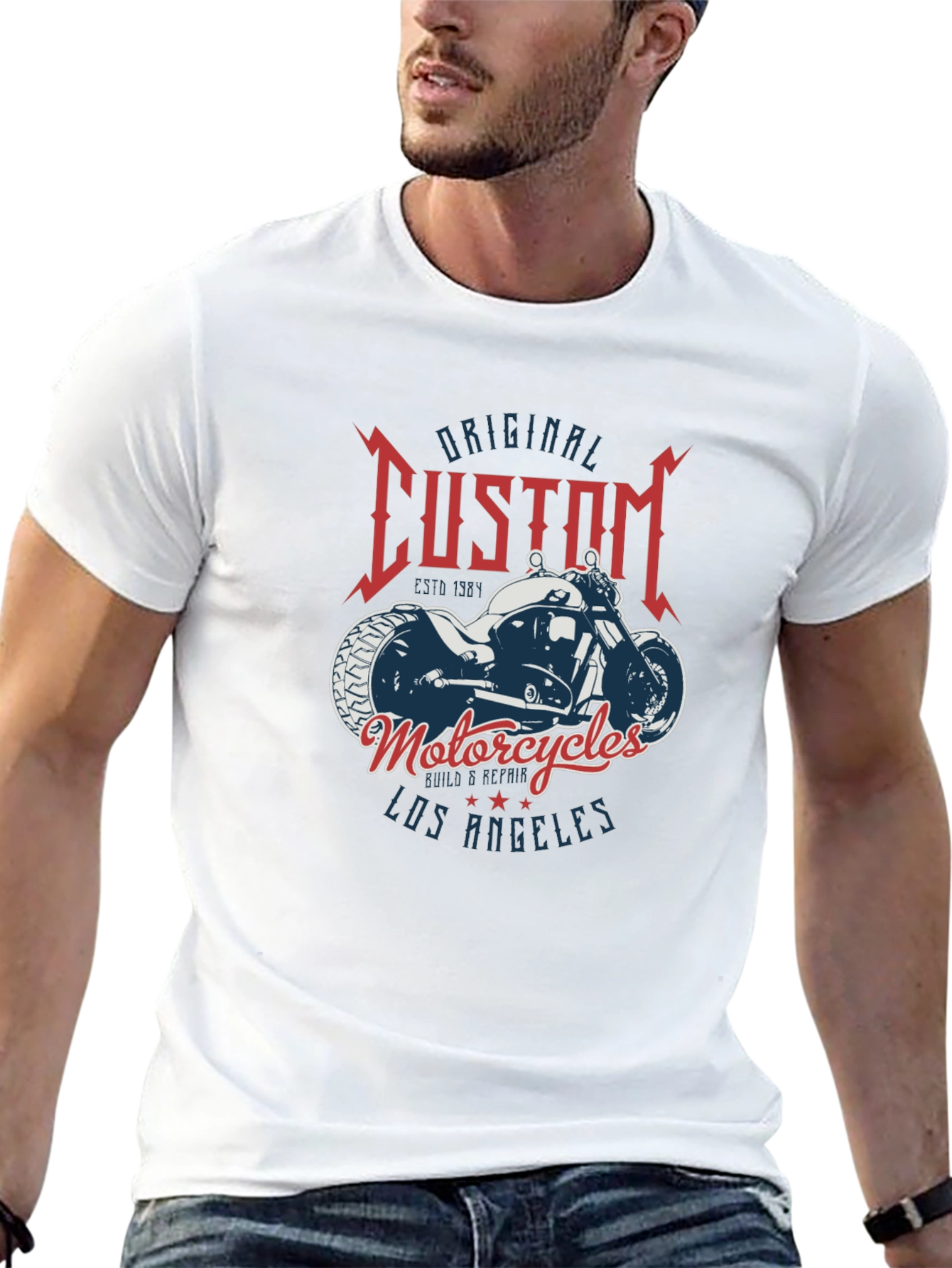 Original Custom Motorcycles Tee - Los Angeles