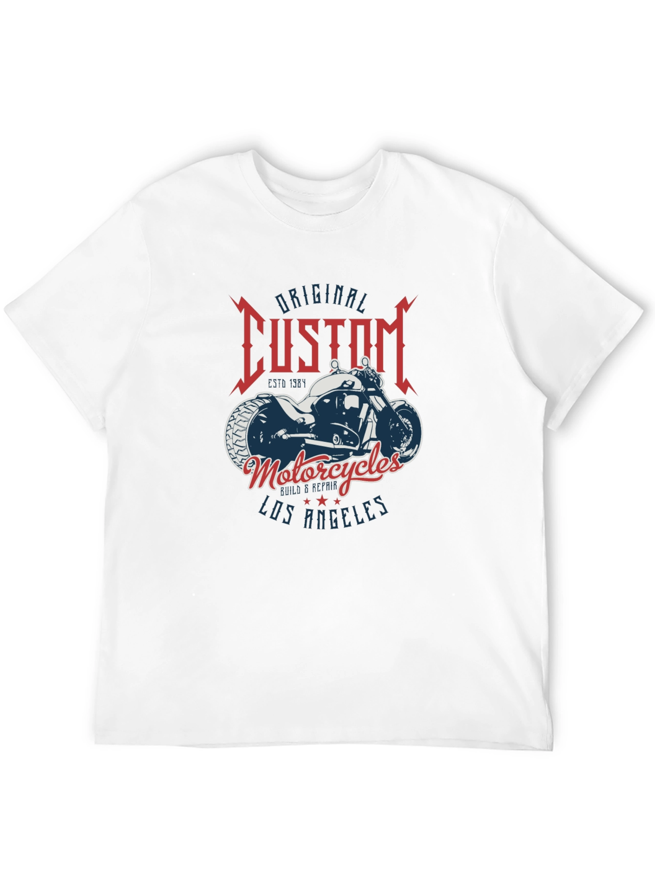 Original Custom Motorcycles Tee - Los Angeles