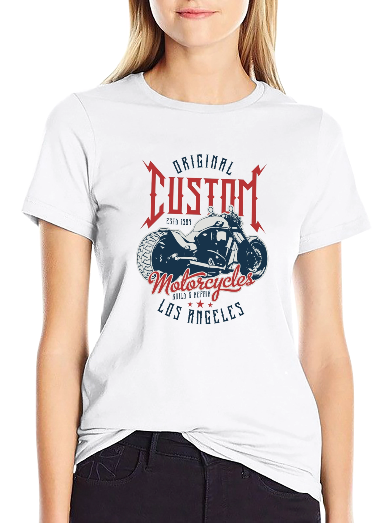 Original Custom Motorcycles Tee - Los Angeles