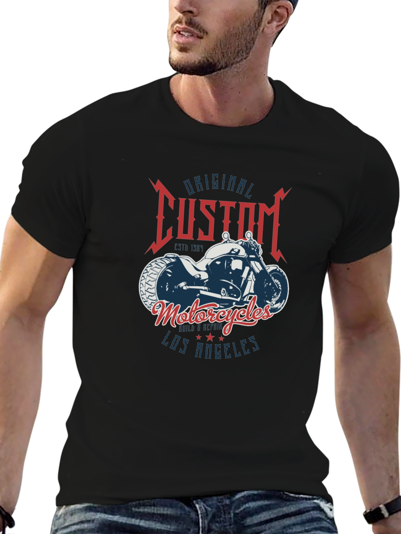 Original Custom Motorcycles Tee - Los Angeles