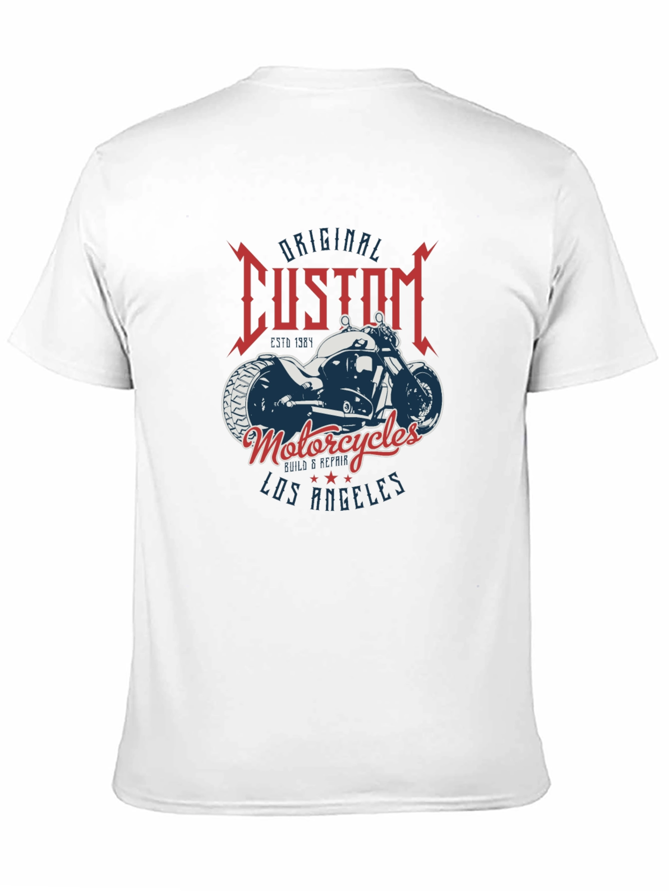 Original Custom Motorcycles Tee - Los Angeles