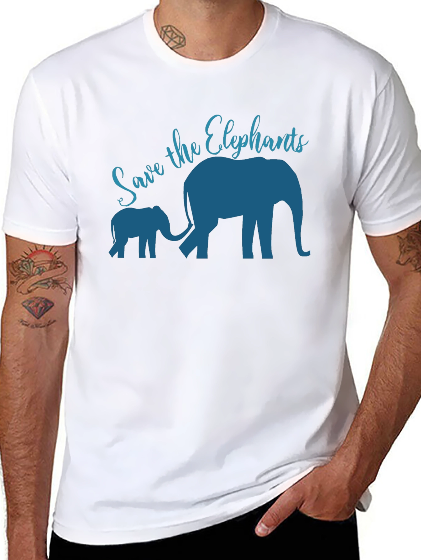 Save the Elephants Graphic Tee