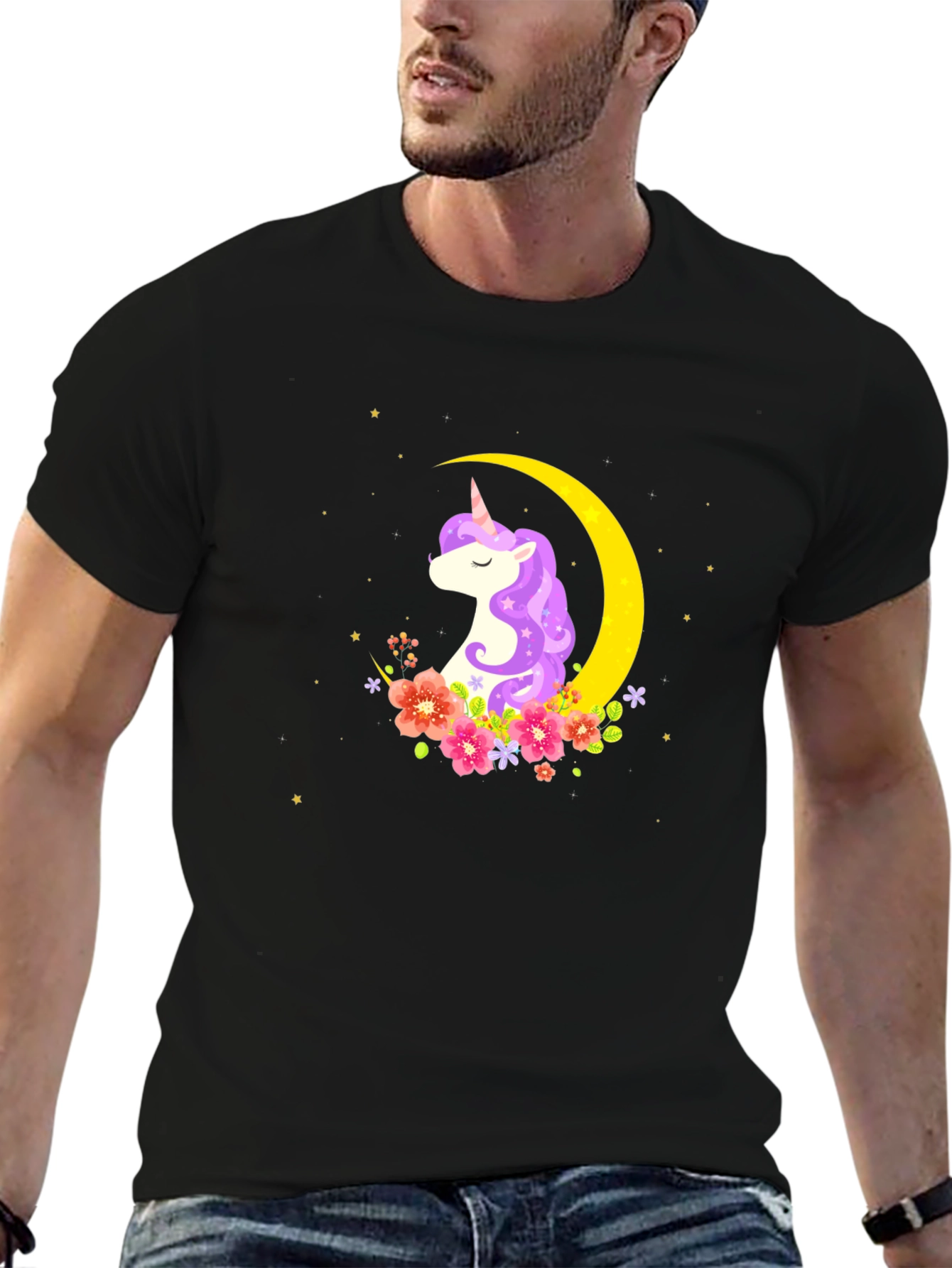 Unicorn Moon Graphic Tee