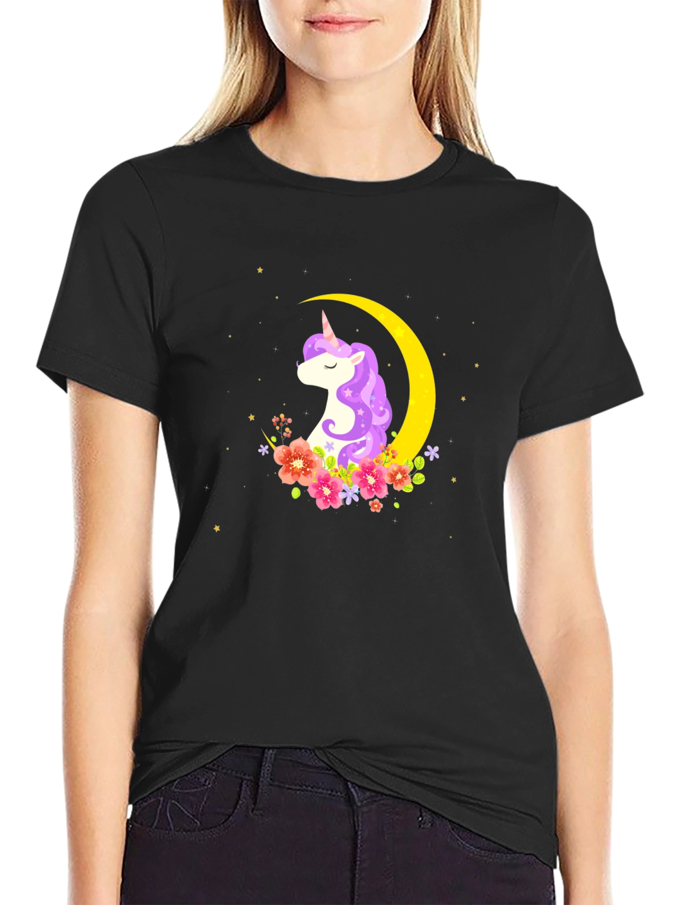 Unicorn Moon Graphic Tee