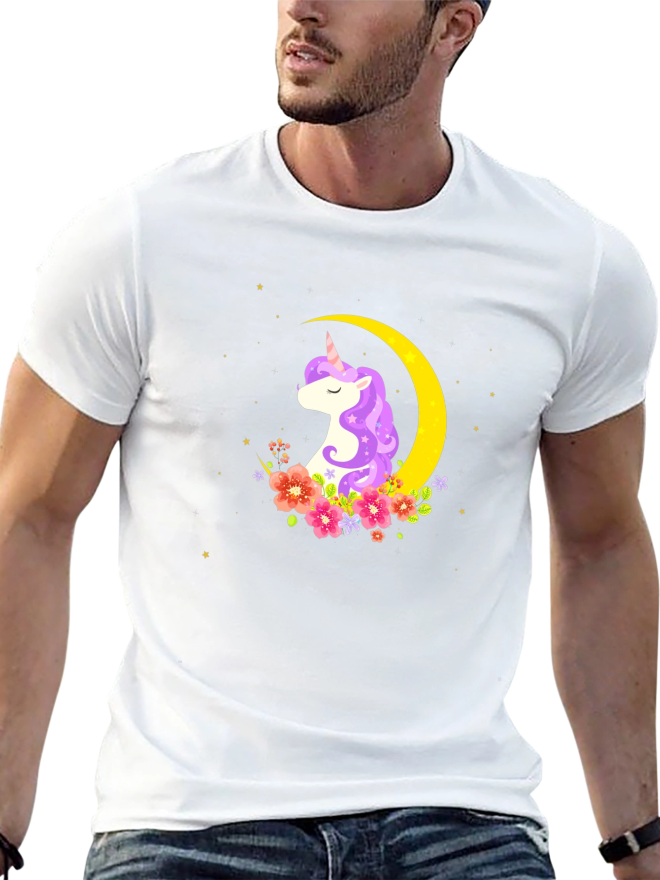 Unicorn Moon Graphic Tee
