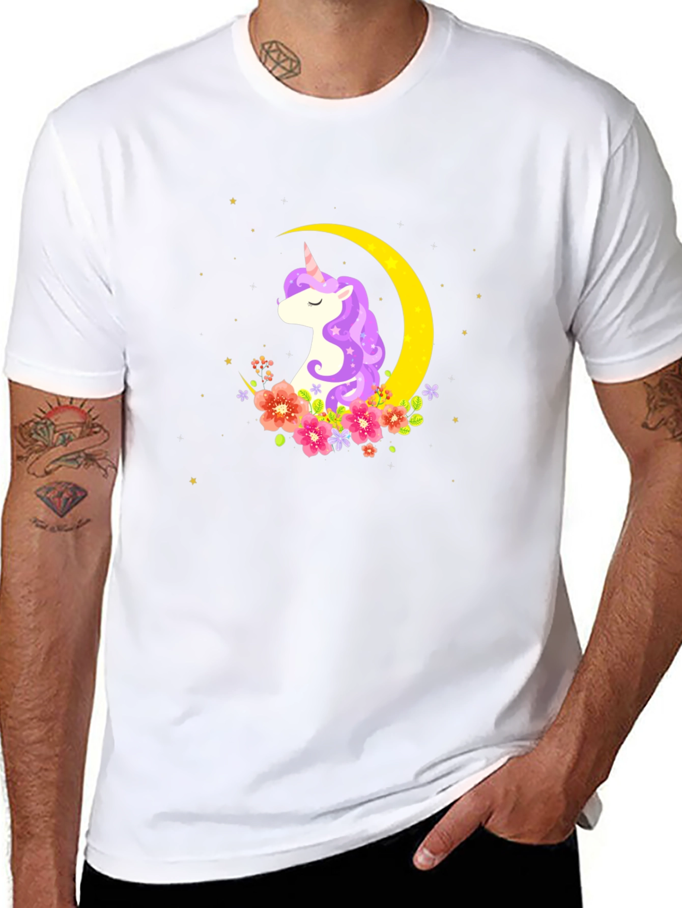 Unicorn Moon Graphic Tee