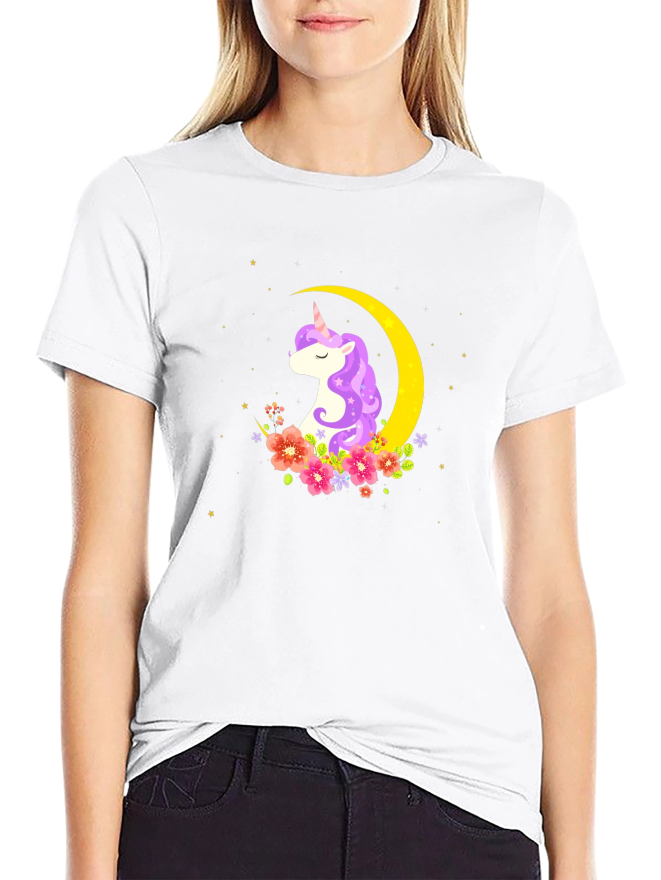 Unicorn Moon Graphic Tee