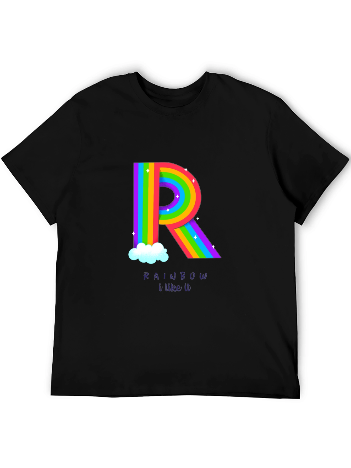 Rainbow R T-Shirt - I Like It!