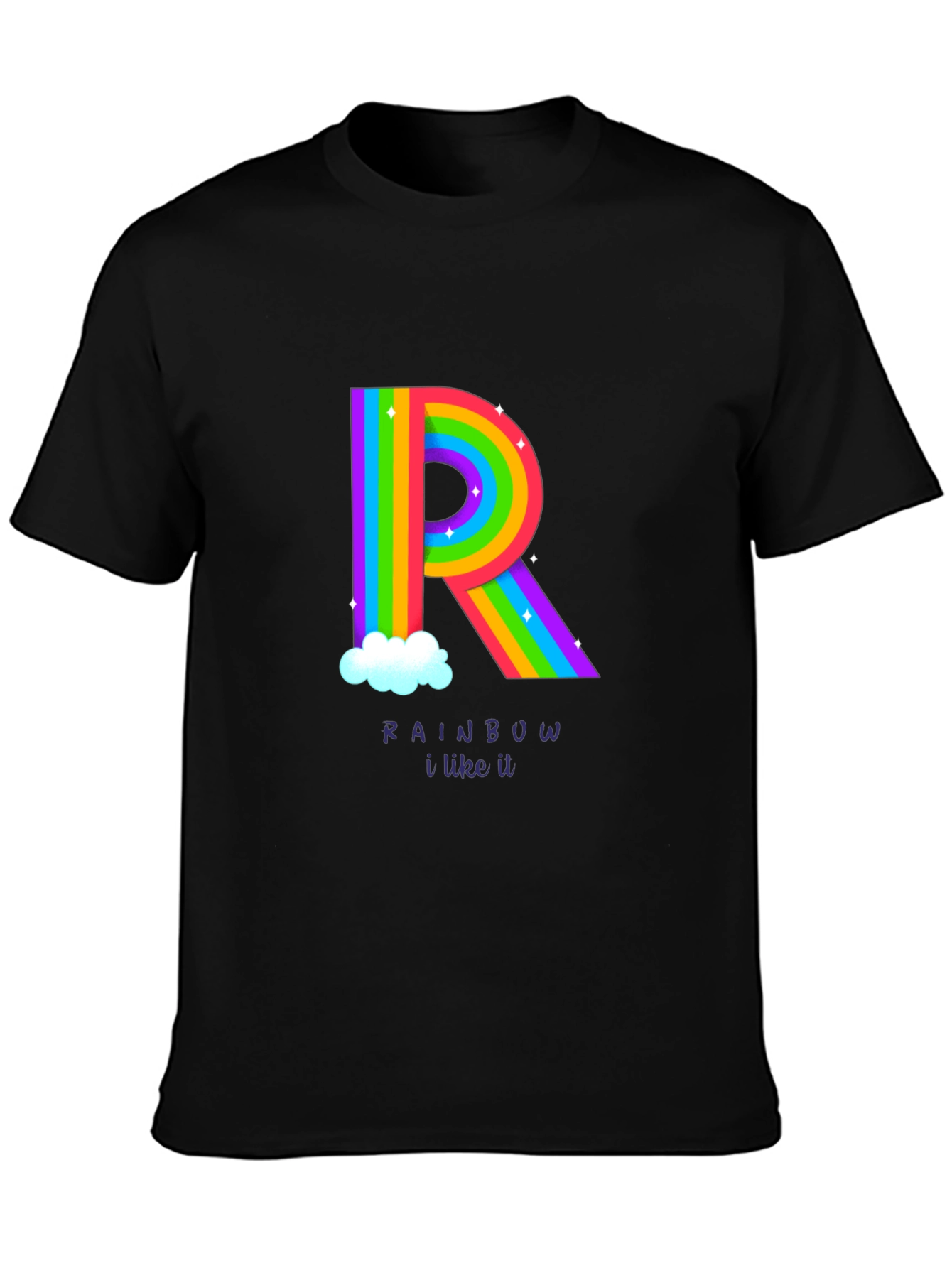 Rainbow R T-Shirt - I Like It!