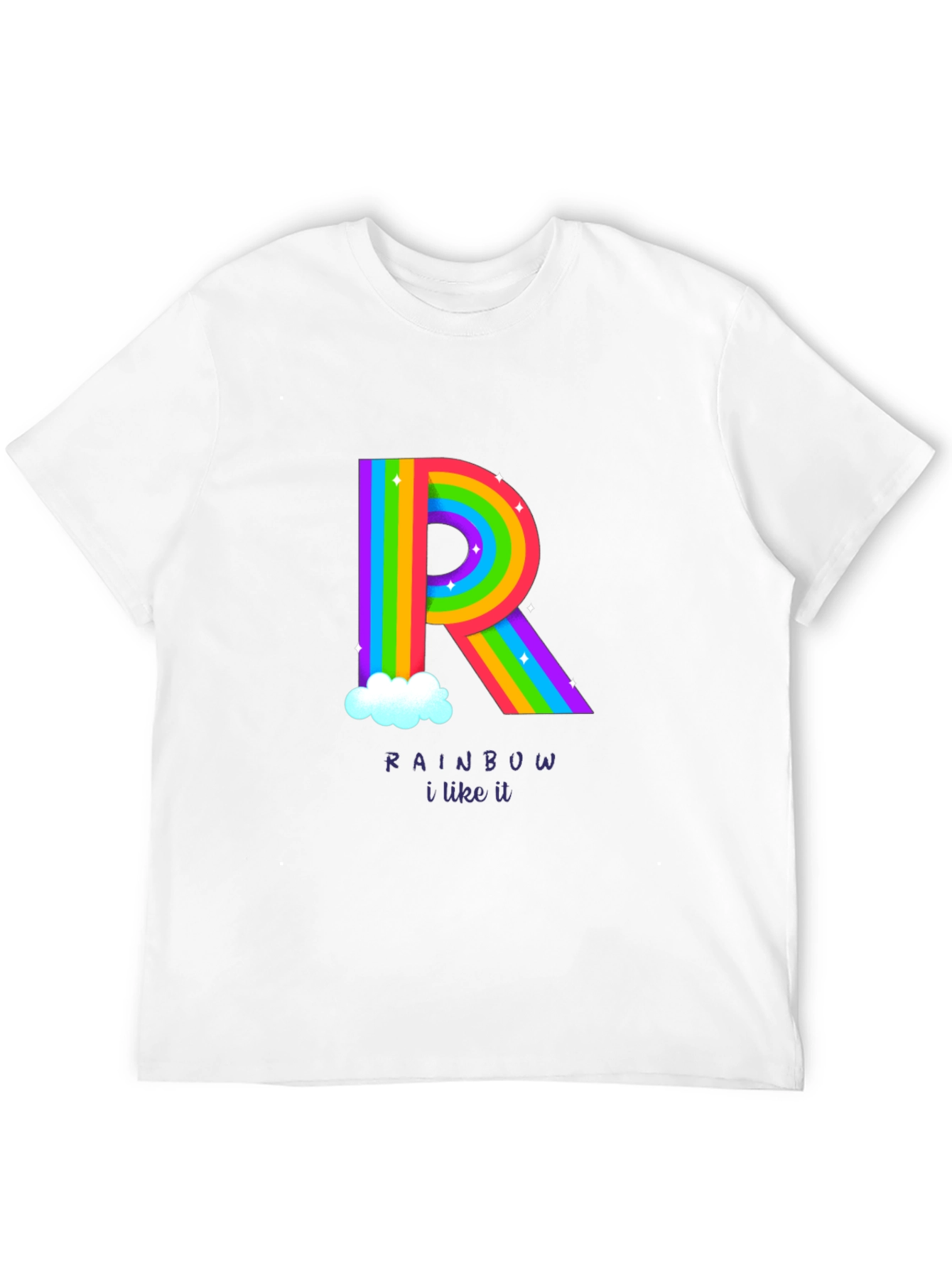 Rainbow R T-Shirt - I Like It!