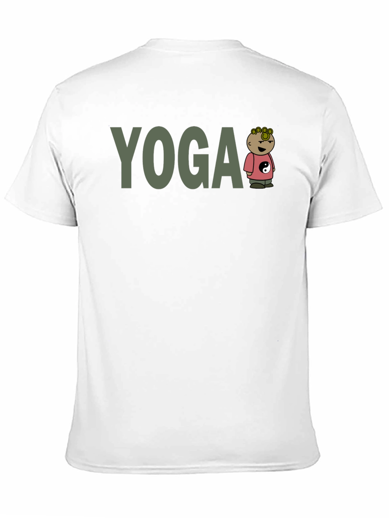 Yoga Cartoon Character Tee