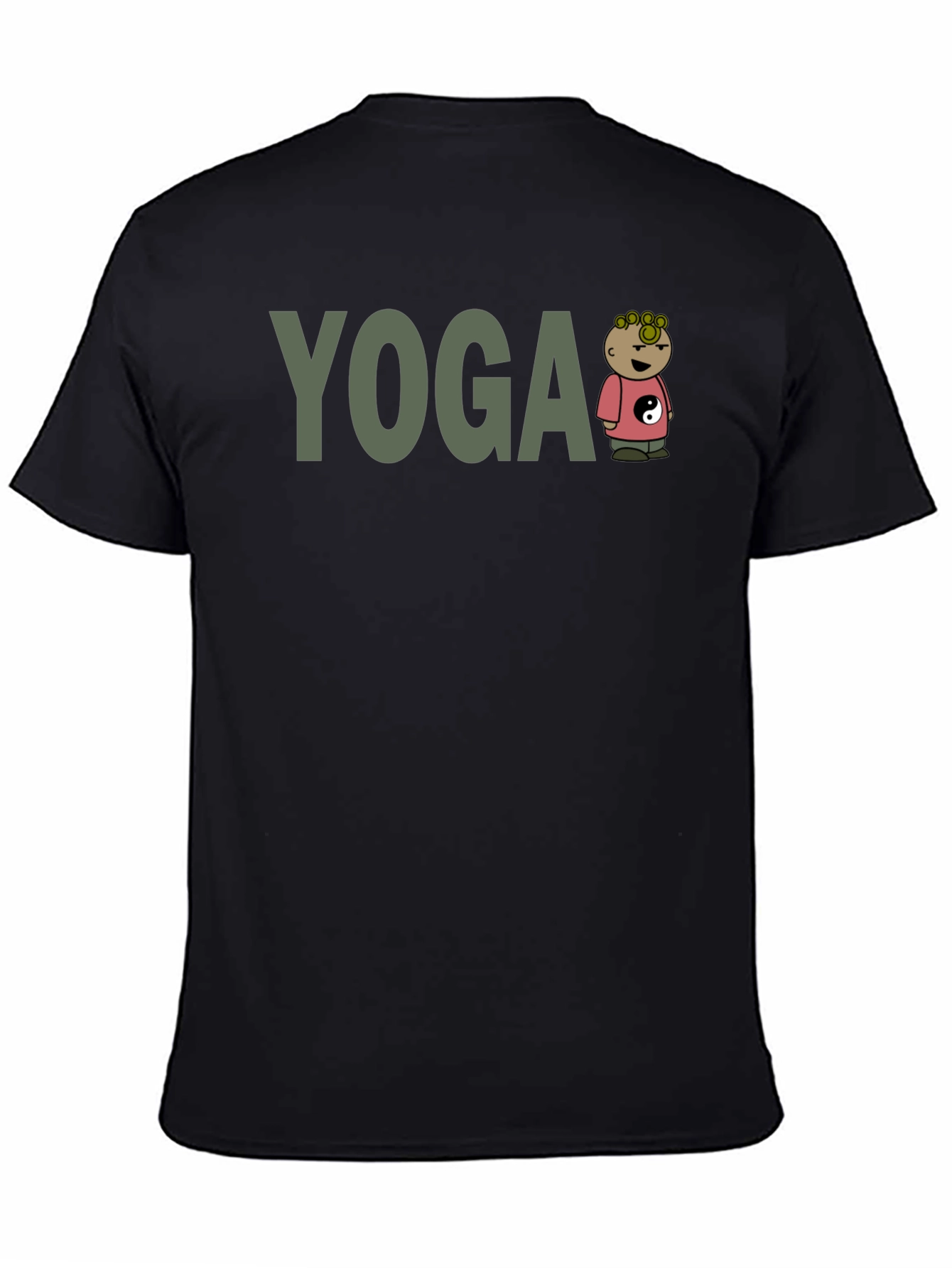 Yoga Cartoon Character Tee