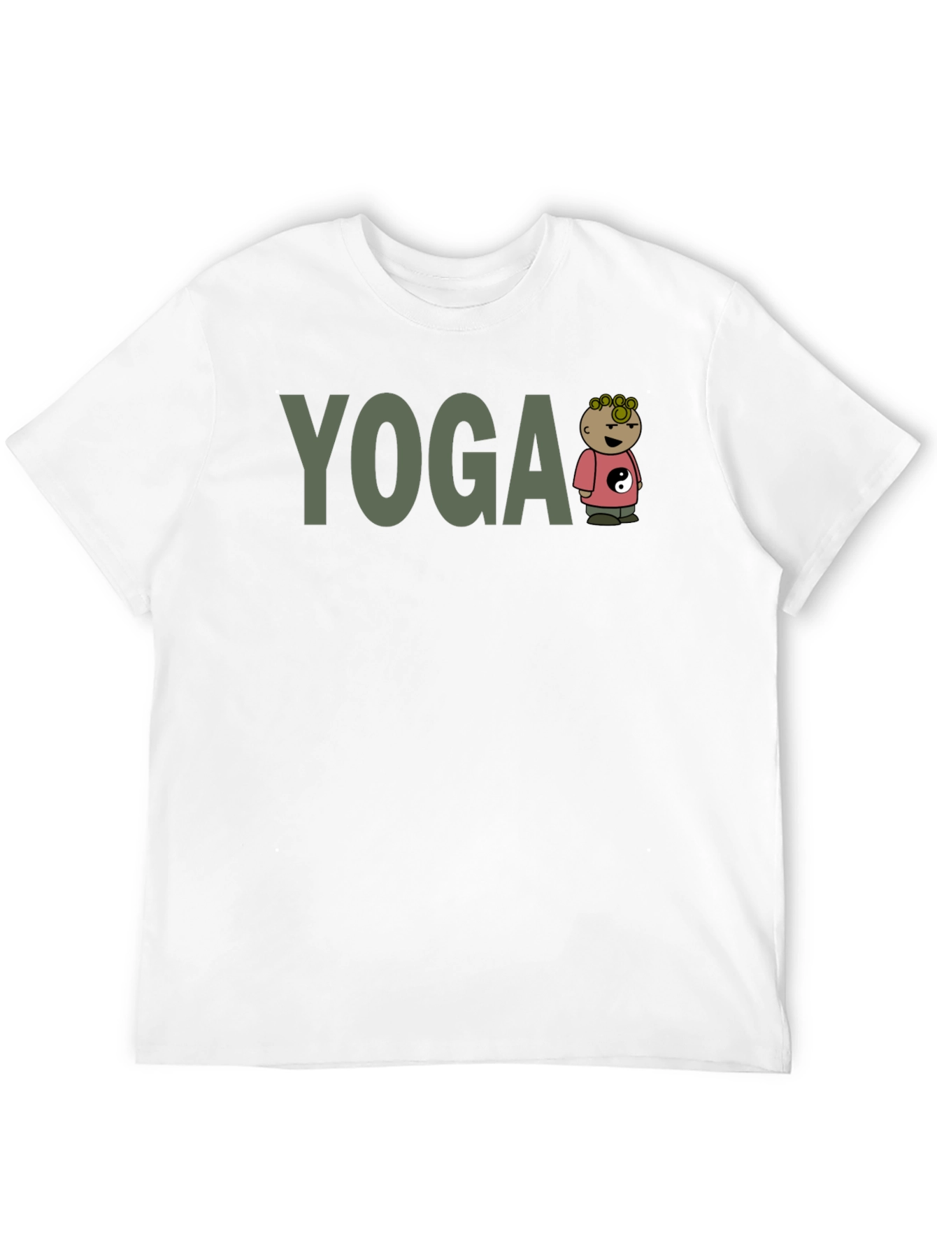 Yoga Cartoon Character Tee