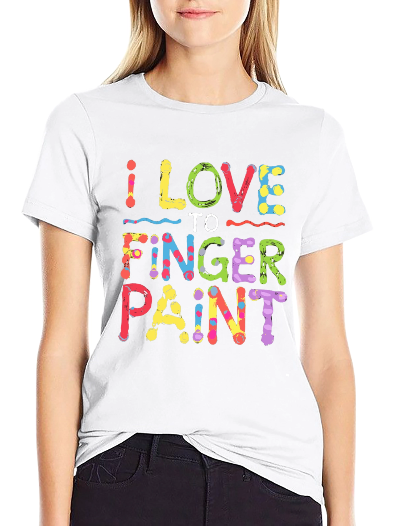 I Love To Finger Paint T-Shirt