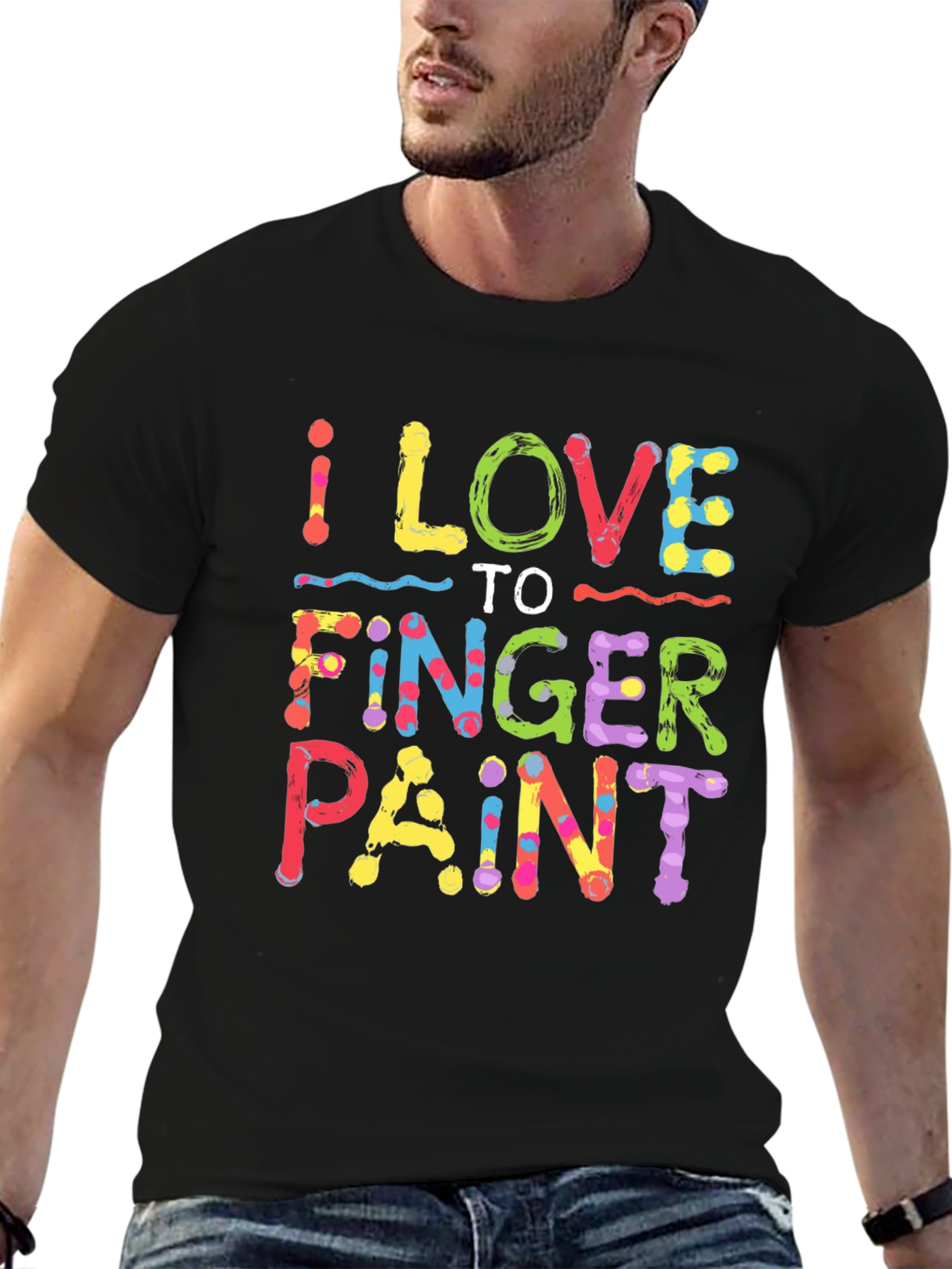 I Love To Finger Paint T-Shirt
