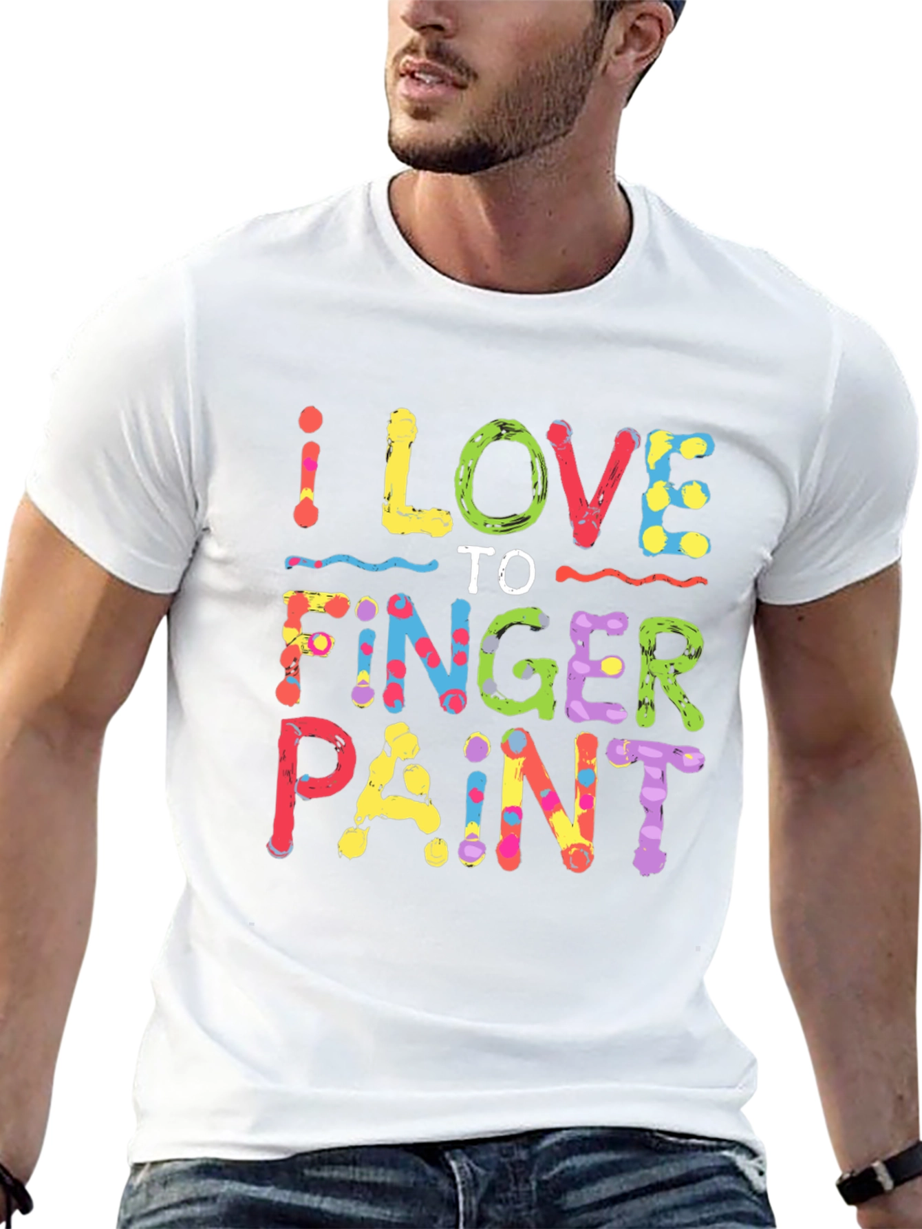 I Love To Finger Paint T-Shirt