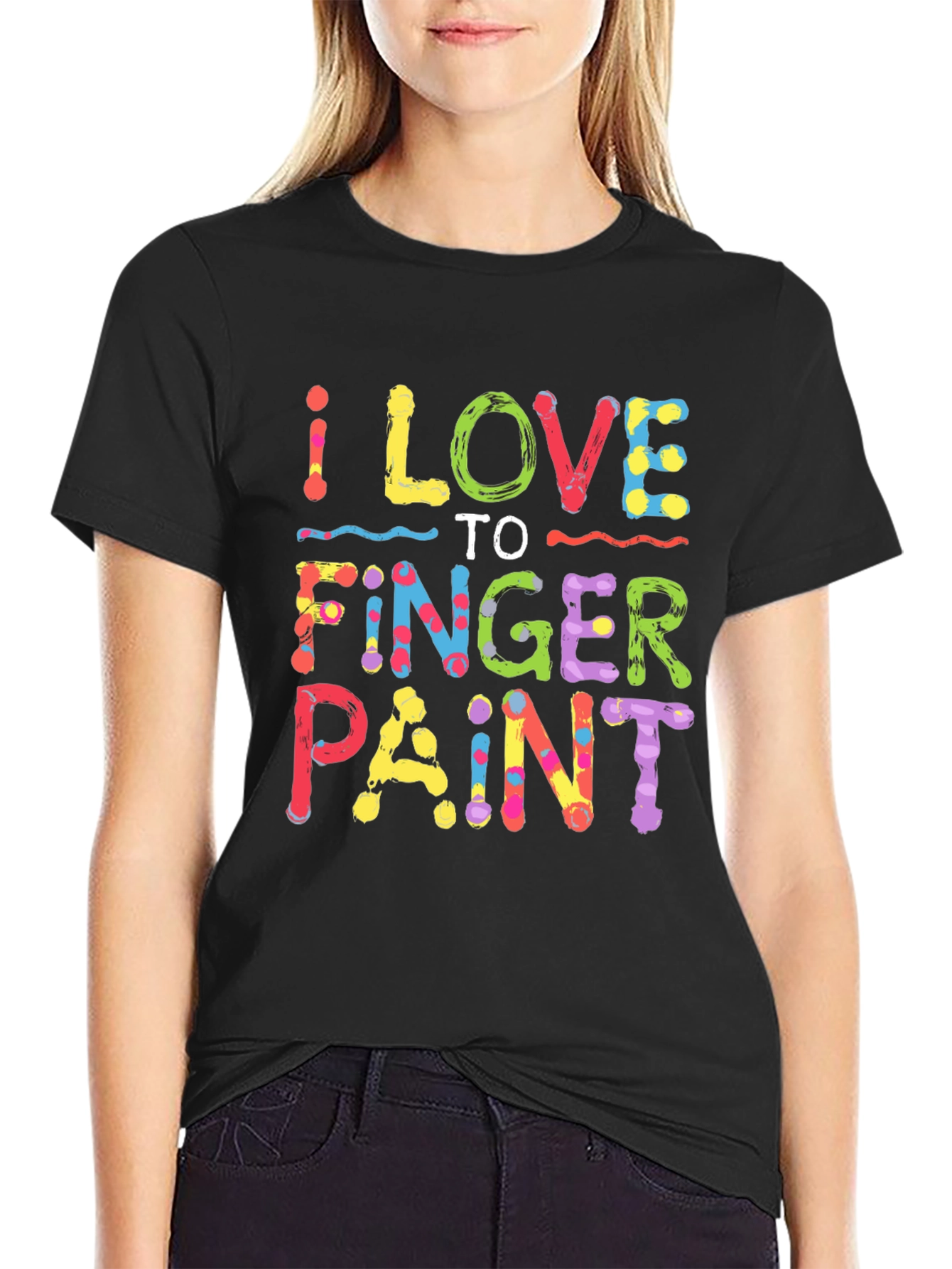 I Love To Finger Paint T-Shirt